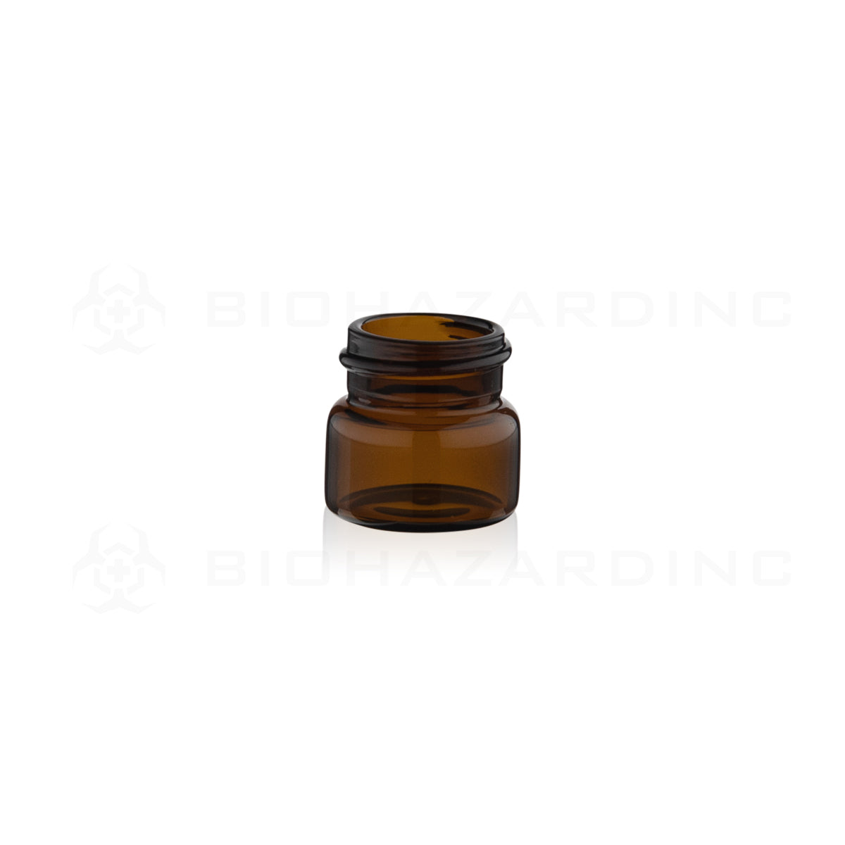 Glass Vial | Amber Glass Vial | 24mm - 5 mL - 144 Count Glass Vial Biohazard Inc   