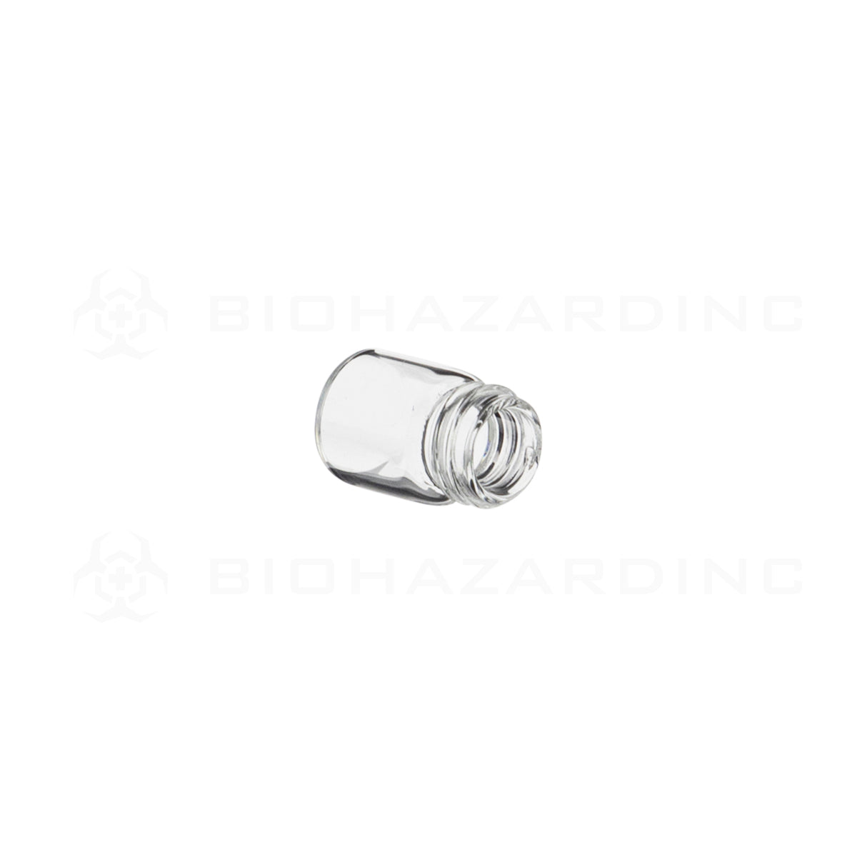 Glass Vial | Clear Glass Vial |  13mm - 1/2 Dram - 144 Count Glass Vial Biohazard Inc   