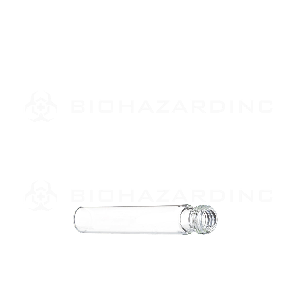 Glass Vial | Clear Glass Pre-Roll Tube | 15mm - 95mm - 420 Count Glass Vial Biohazard Inc   