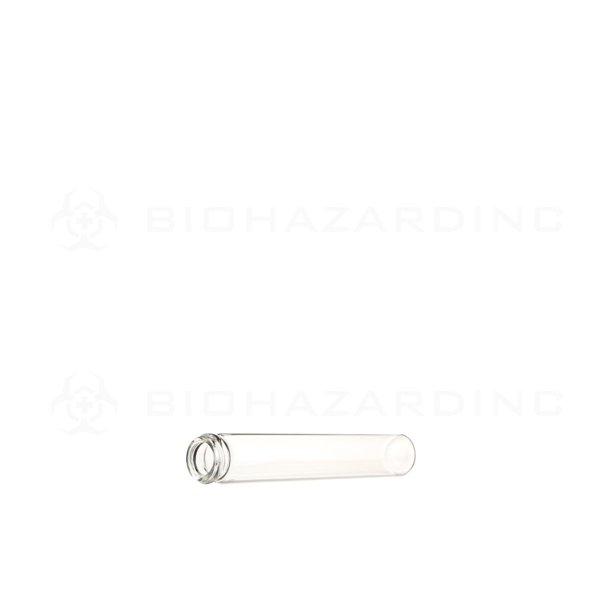 Glass Vial | Clear Glass Pre-Roll Tube | 20mm - 125mm - 240 Count Glass Vial Biohazard Inc   