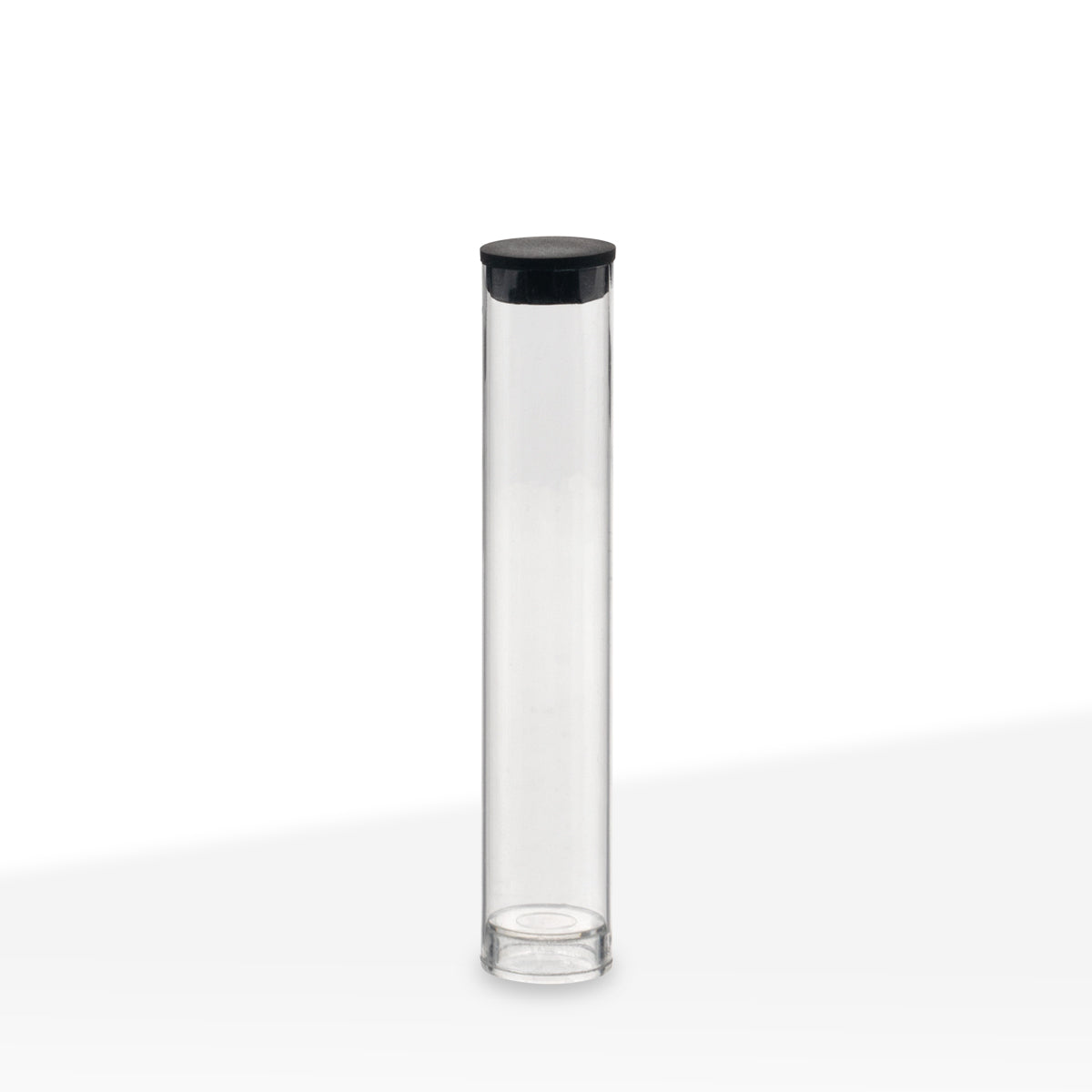 Cartridge Tube | Clear Vape Cartridge Tube with Black Cap | 1mL - 500 Count | Child-Resistant Storage Tube Biohazard Inc