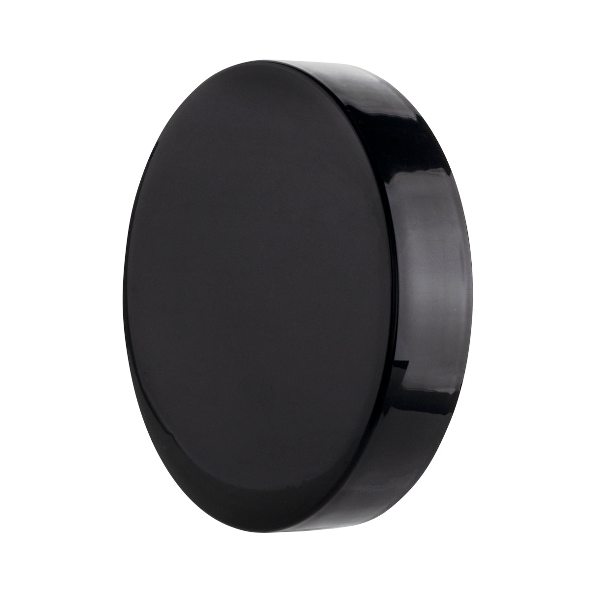 Plastic Cap | Smooth Plastic Cap | 89mm - Gloss Black Cap Biohazard Inc