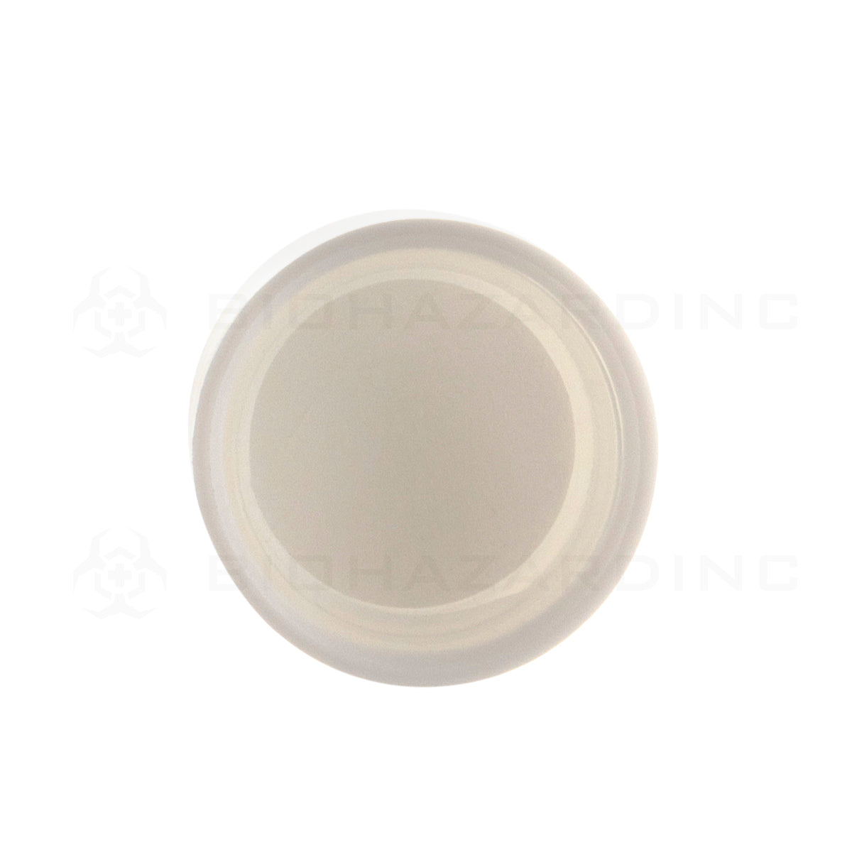 Child Resistant Cap | Plastic Cap | 20mm - Matte White - 144 Count Child Resistant Cap Biohazard Inc   