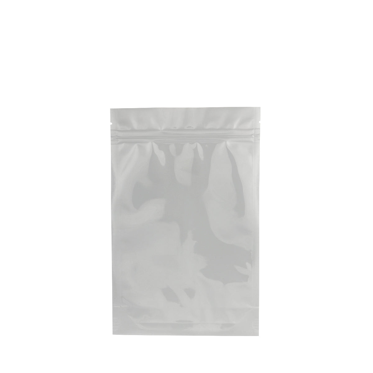 Tamper Evident | Glossy White Vista Mylar Bags - Various Sizes Mylar Bag Biohazard Inc 6" x 9" - 28g - 1000 Count - Tear Notch  