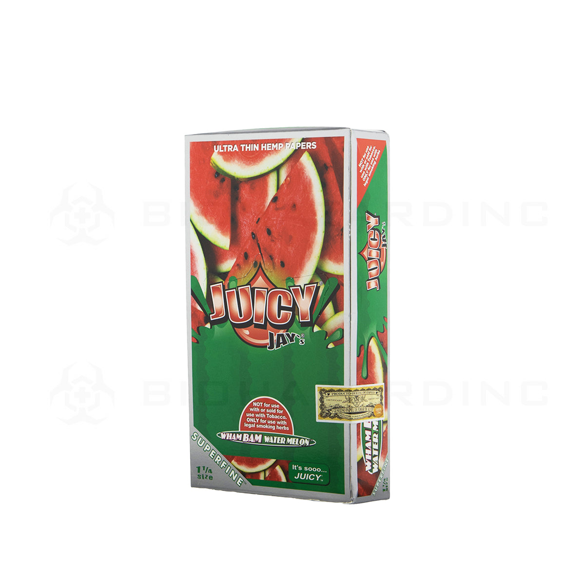 Juicy Jay's® | Wholesale Superfine™ Ultra Thin Hemp Papers Classic 1¼ Size | 78mm - 24 Count - Various Flavors Rolling Papers Juicy Jay's
