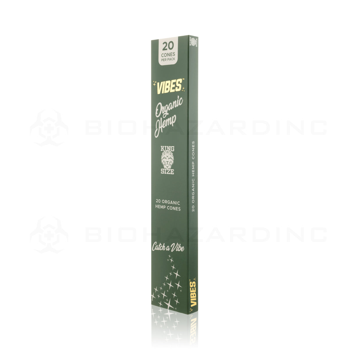 Vibes® | Wholesale Pre-Rolled Cones King Size | 110mm - Organic Hemp - Various Counts Pre-Rolled Cones Vibes