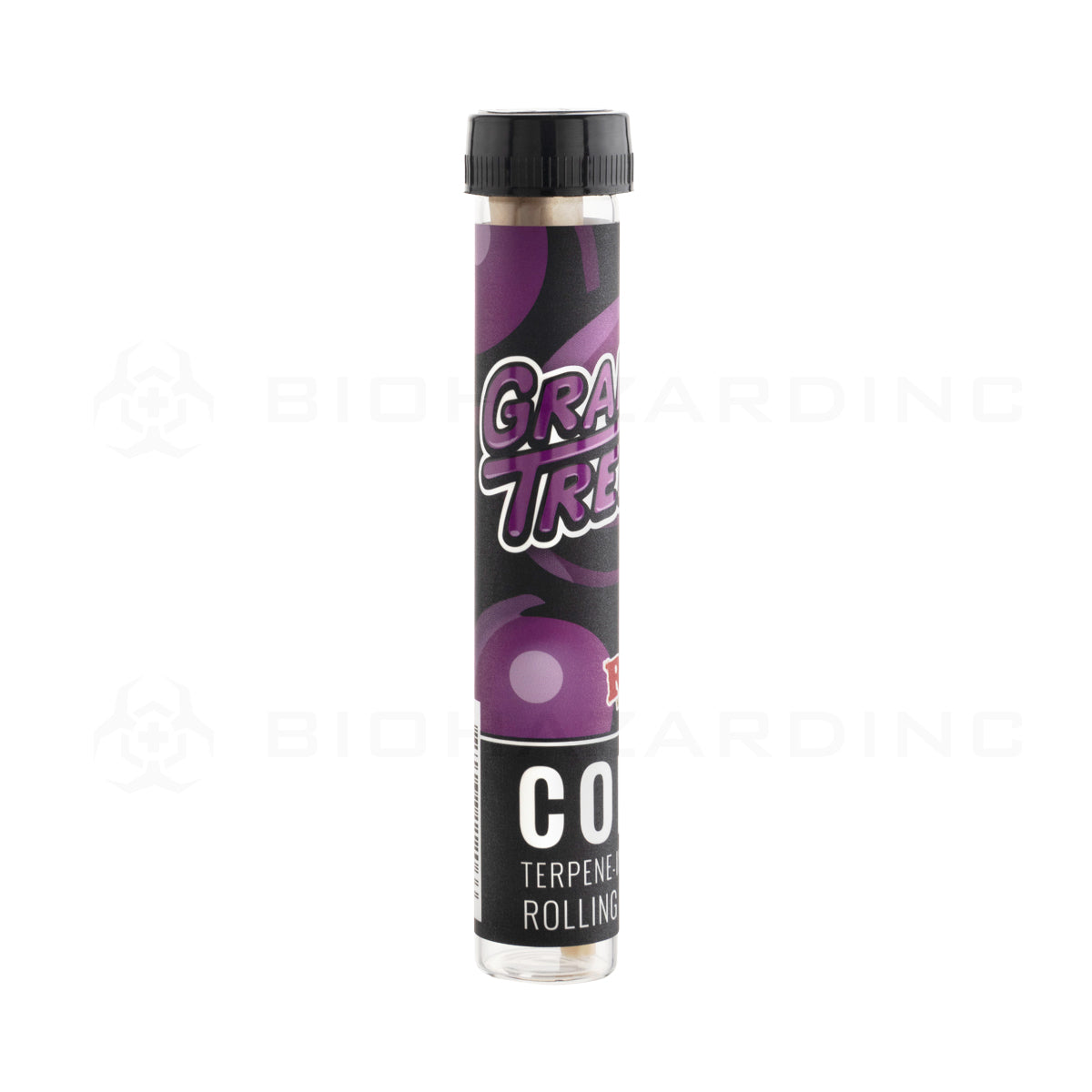 RAW® | Pre-Rolled Cones Singles King Size | 110mm - Grape Tree - 12 Count Pre-Rolled Cones Raw