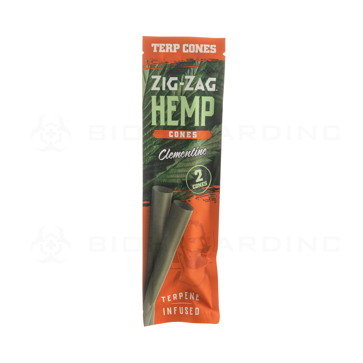 Zig-Zag® | Terp Cones 2-Pack | Clementine - 15 Count Pre-Rolled Cones Zig Zag
