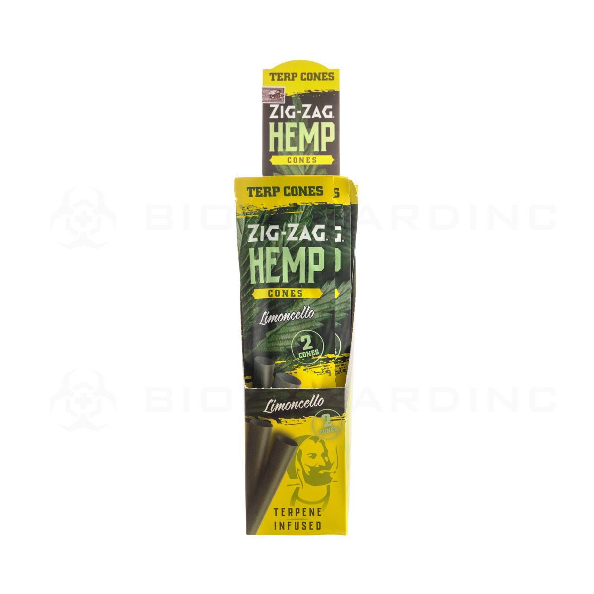 Zig-Zag® | Terp Cones 2-Pack | Limoncello - 15 Count Pre-Rolled Cones Zig Zag