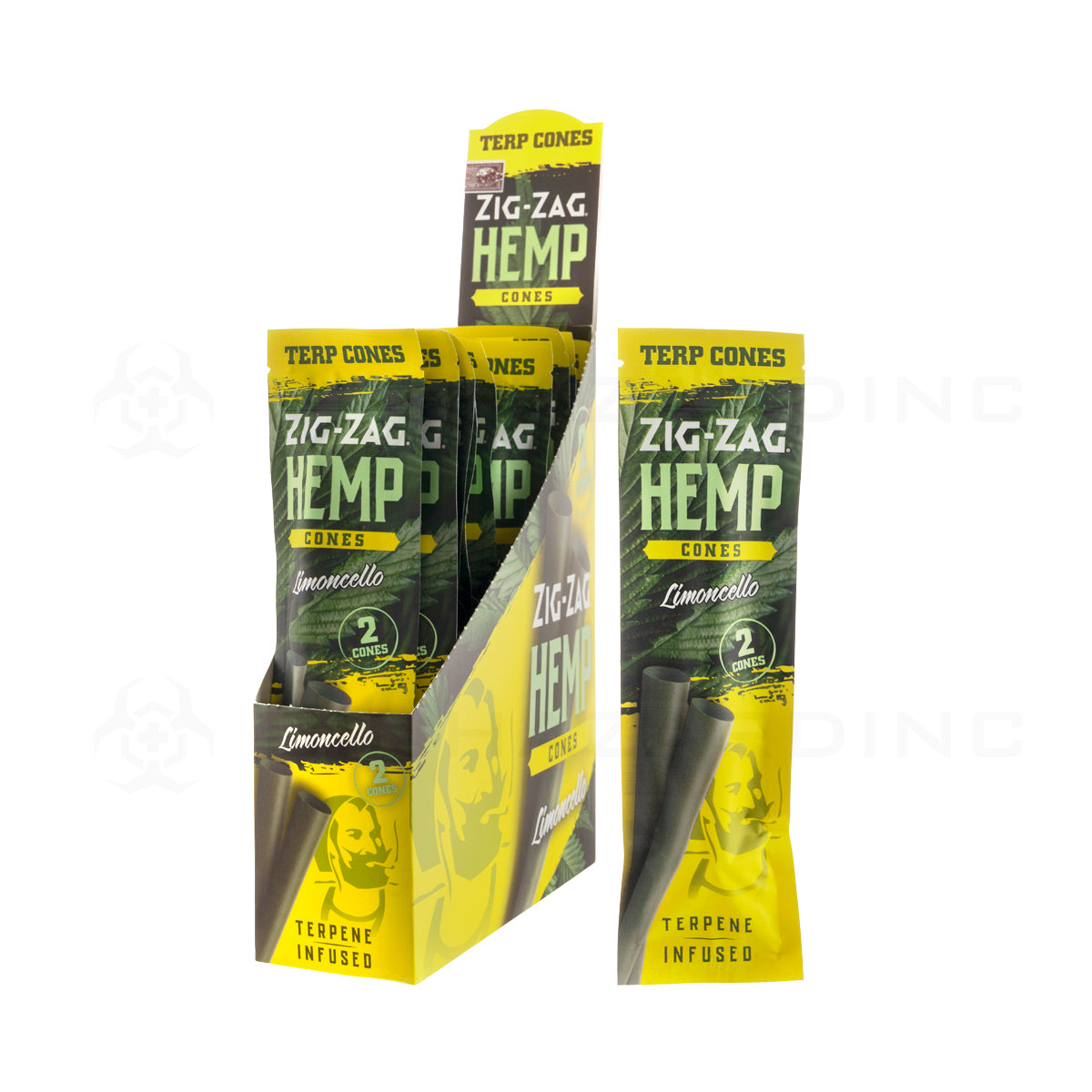 Zig-Zag® | Terp Cones 2-Pack | Limoncello - 15 Count Pre-Rolled Cones Zig Zag