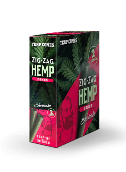 Zig-Zag® | Terp Cones 2-Pack | Shortcake - 15 Count Pre-Rolled Cones Zig Zag