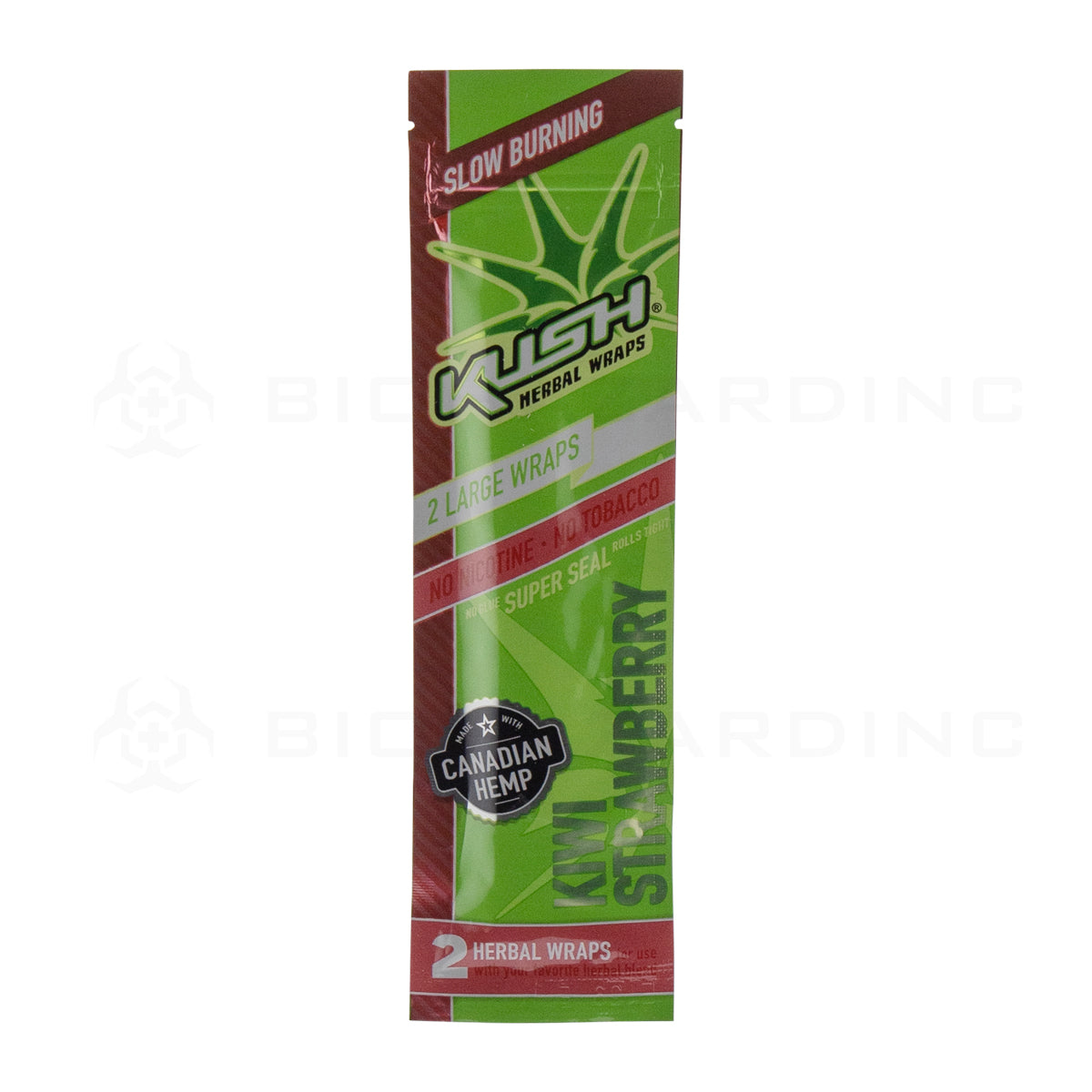 KUSH® | Herbal Wraps | Various Flavors - 25 Count Hemp Wraps Kush