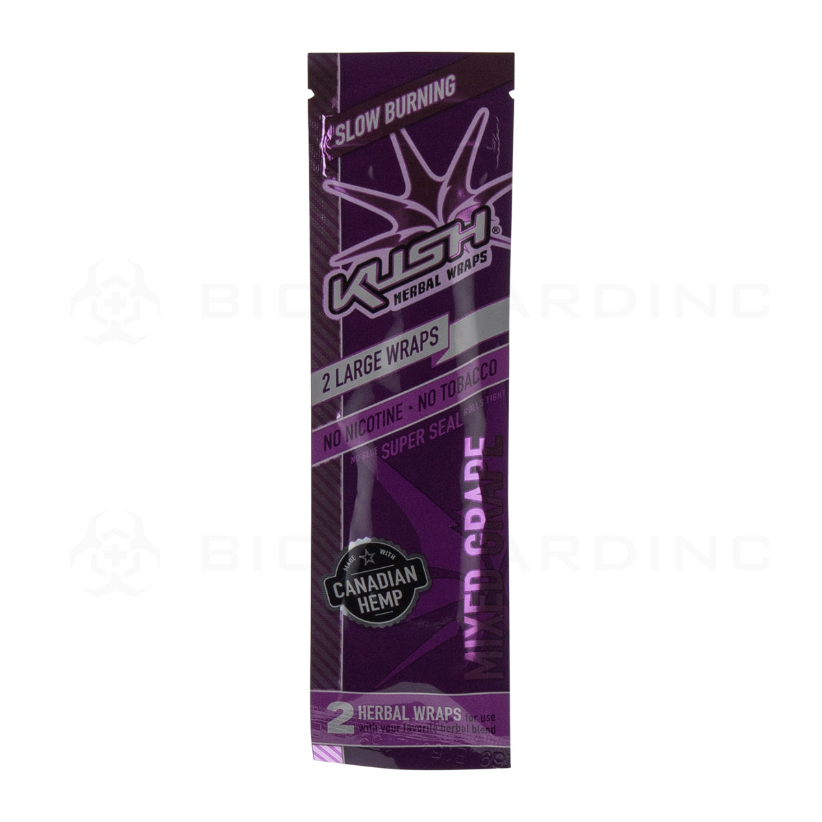 KUSH® | Herbal Wraps | Various Flavors - 25 Count Hemp Wraps Kush