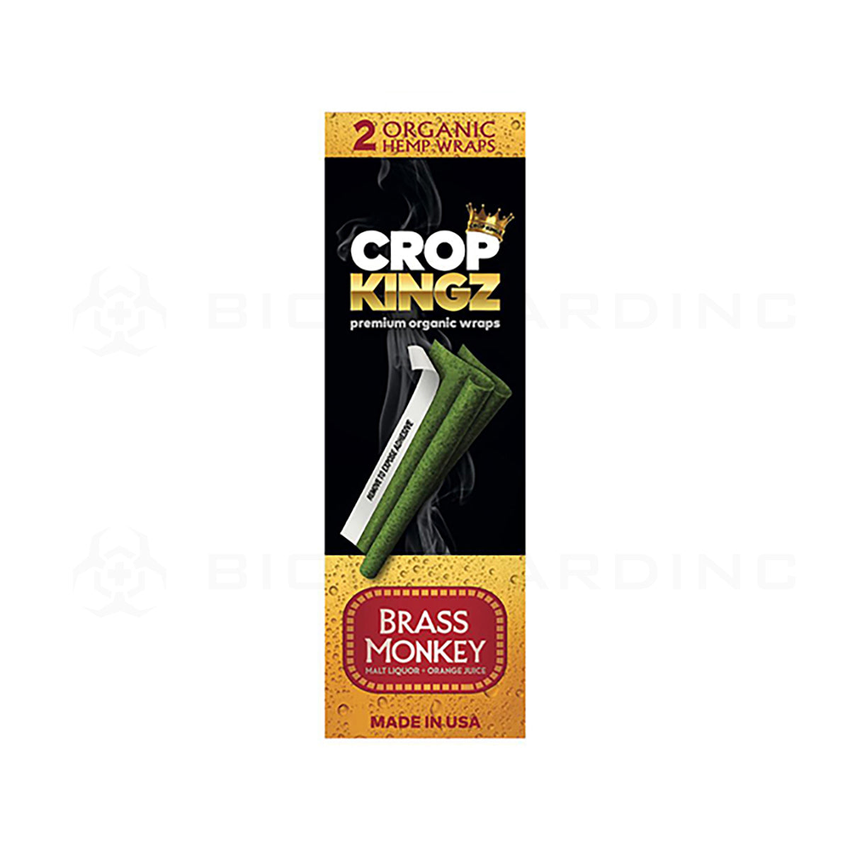 Crop Kingz | Organic Hemp Wraps | Various Flavors - 15 Count Hemp Wraps Crop Kingz   