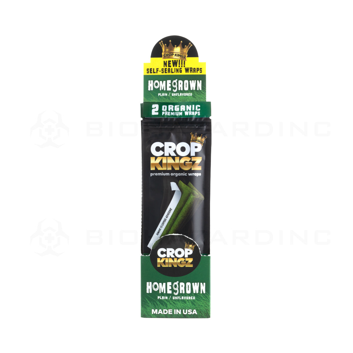 Crop Kingz | Organic Hemp Wraps | Various Flavors - 15 Count Hemp Wraps Crop Kingz