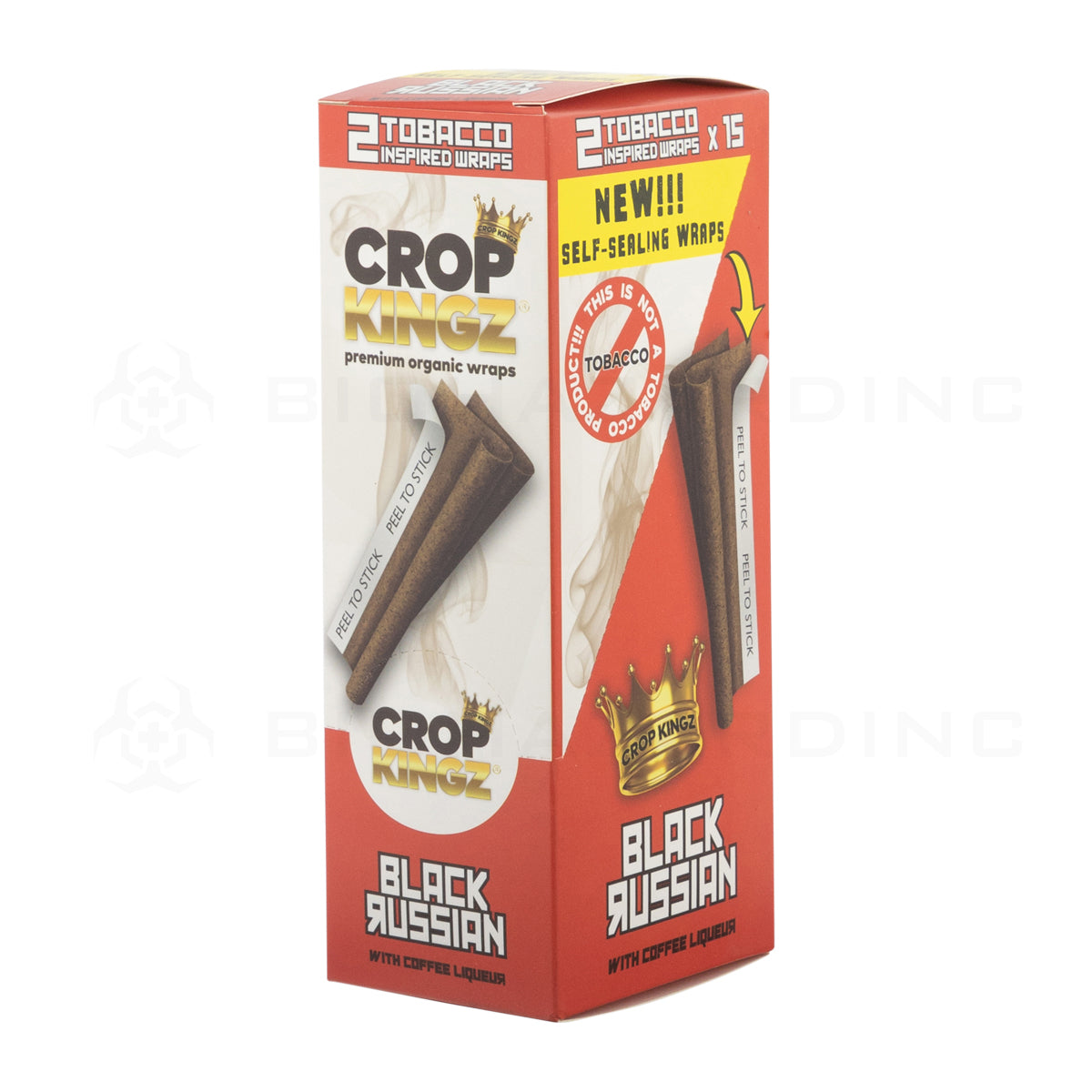 Crop Kingz | Organic Hemp Wraps | Various Flavors - 15 Count Hemp Wraps Crop Kingz