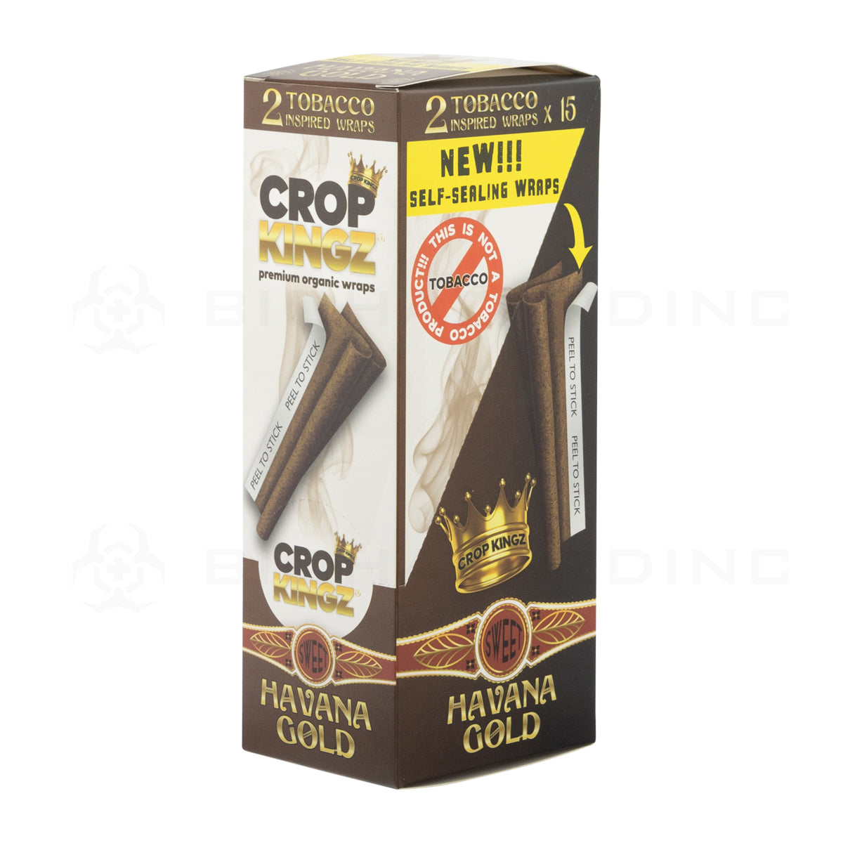 Crop Kingz | Organic Hemp Wraps | Various Flavors - 15 Count Hemp Wraps Crop Kingz