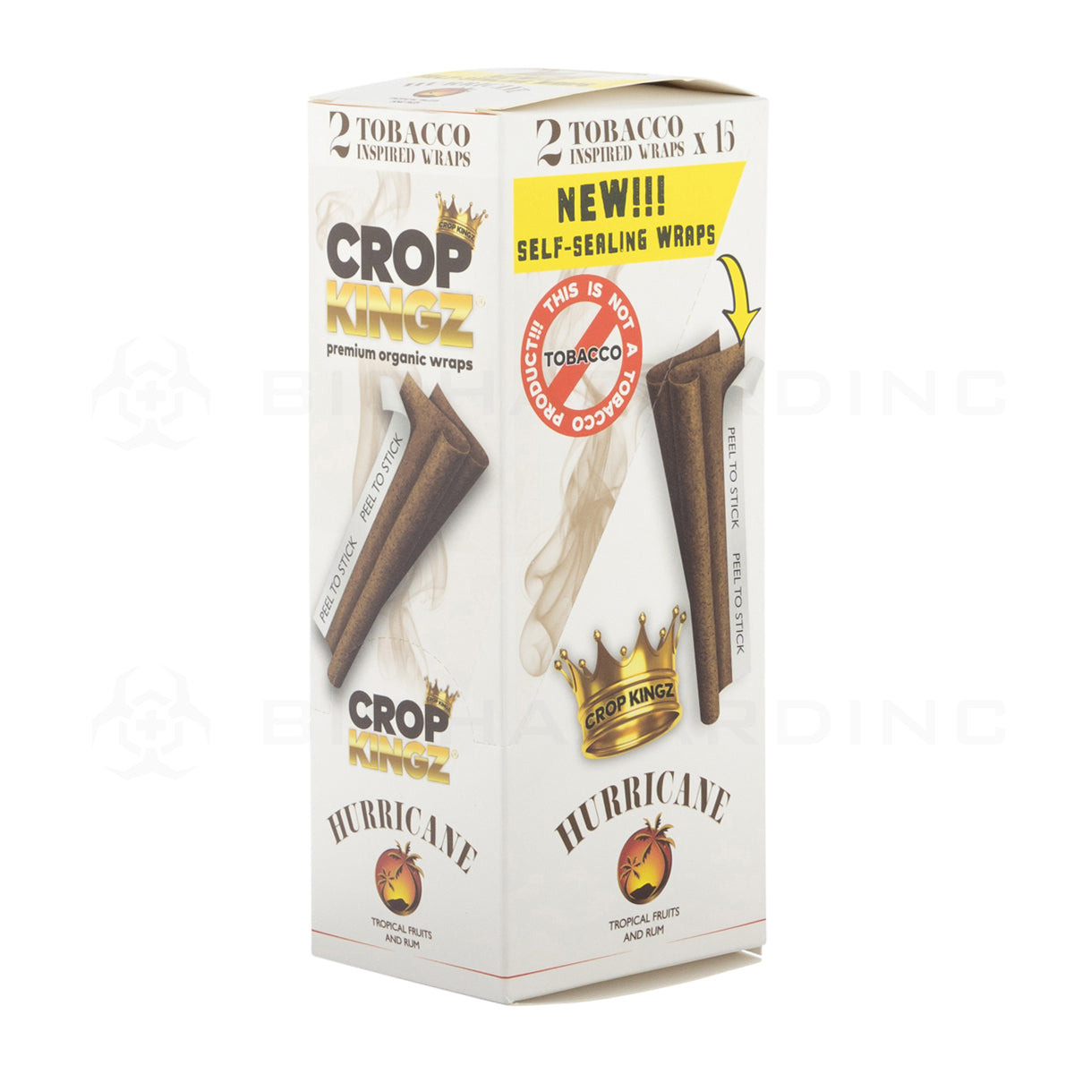 Crop Kingz | Organic Hemp Wraps | Various Flavors - 15 Count Hemp Wraps Crop Kingz