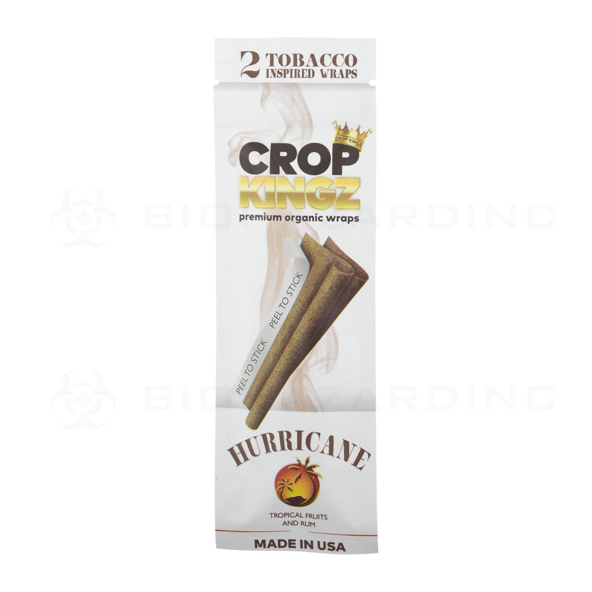 Crop Kingz | Organic Hemp Wraps | Various Flavors - 15 Count Hemp Wraps Crop Kingz