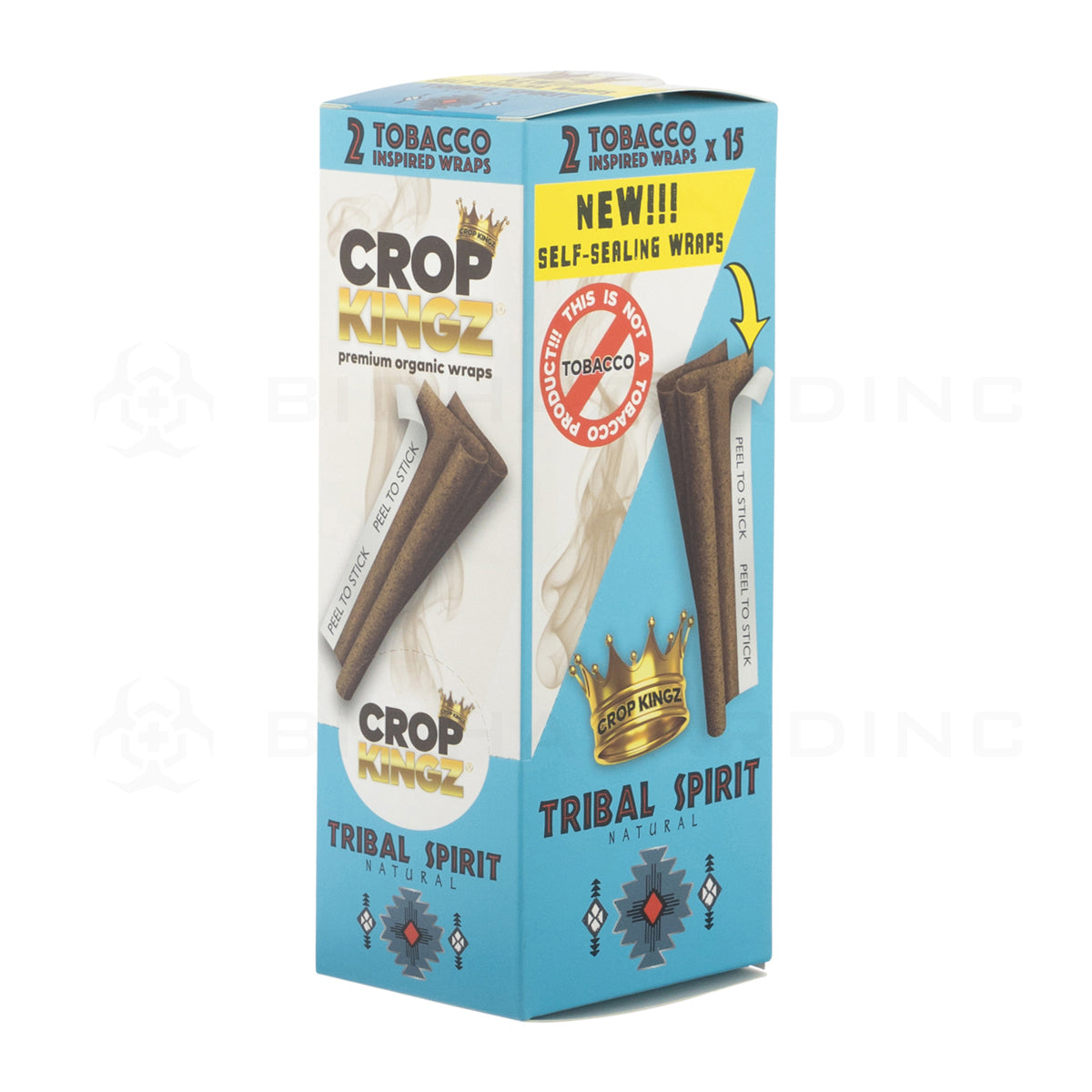 Crop Kingz | Organic Hemp Wraps | Various Flavors - 15 Count Hemp Wraps Crop Kingz