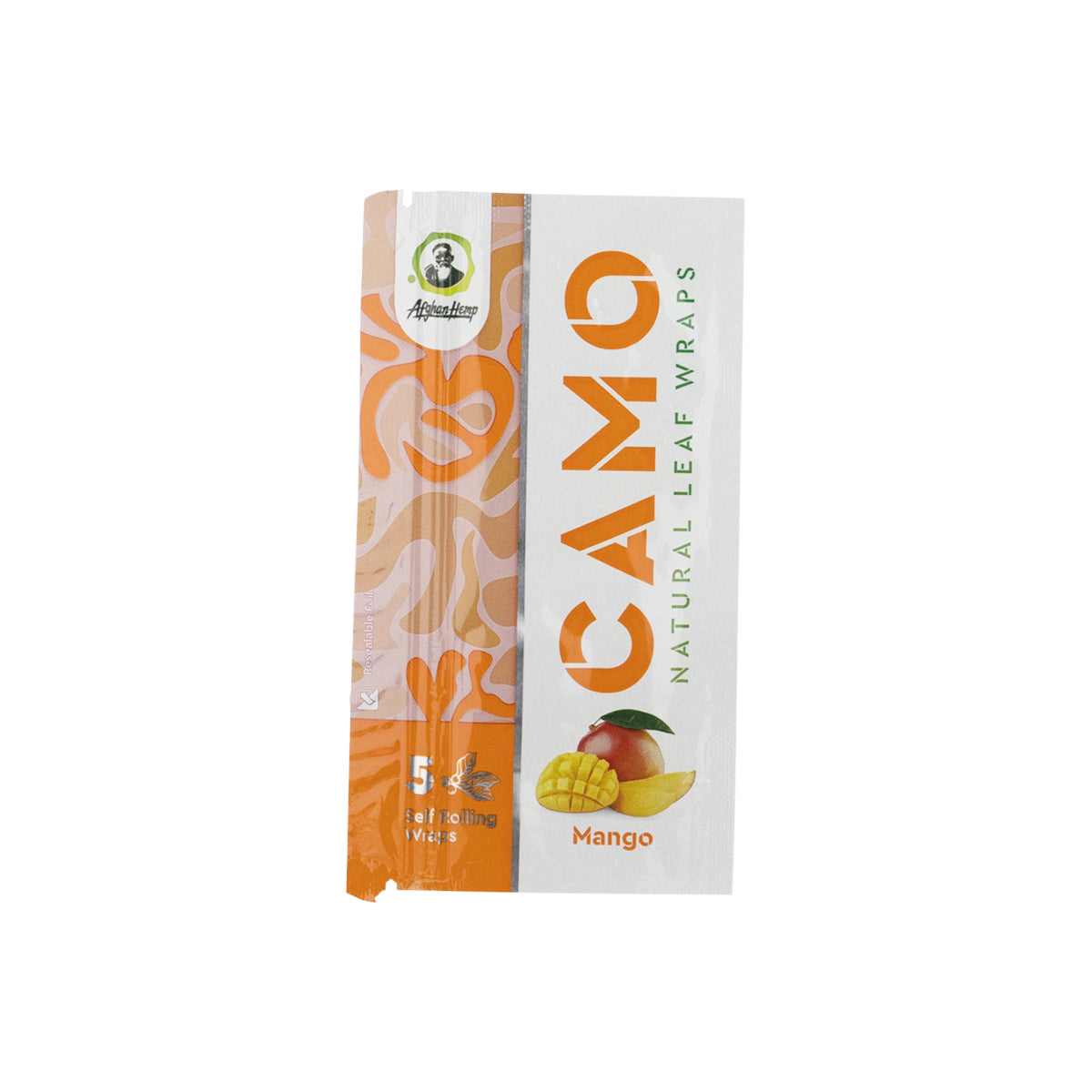 CAMO | Natural Leaf Blunt Wraps | 109mm - 25 Count - Various Flavors Natural Wraps CAMO