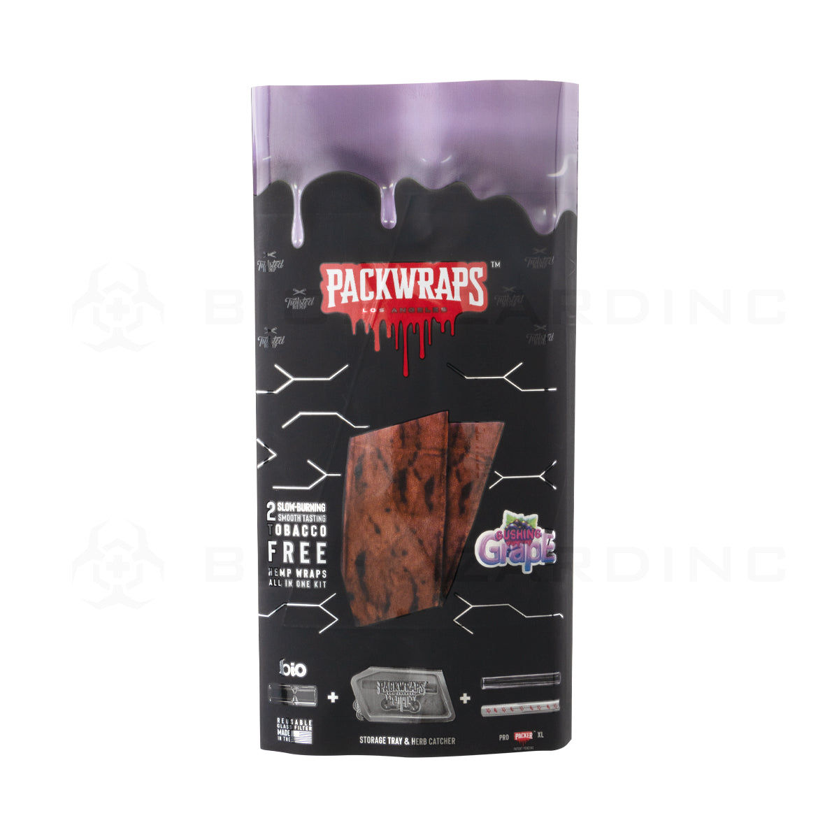 Packwraps™ x BIO™ x Twisted™ | All-in-One Hemp Wrap Kit | 10 Count - Various Flavors Hemp Wraps Packwoods