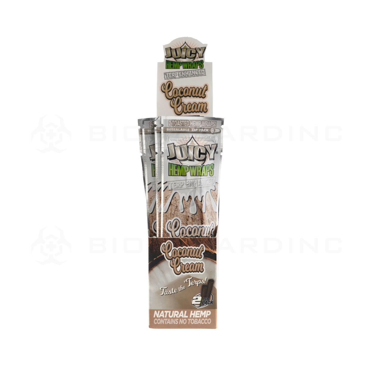 Juicy Jay's® | Hemp Blunt Wraps | Coconut Cream - 25 count Hemp Wraps Juicy Jay's