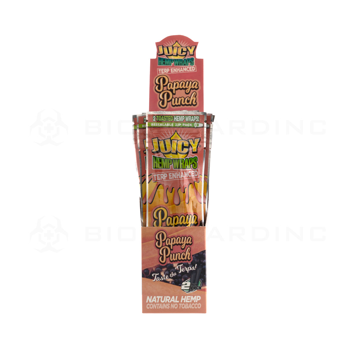 Juicy Jay's® | Hemp Blunt Wraps | Papaya Punch - 25 count Hemp Wraps Juicy Jay's