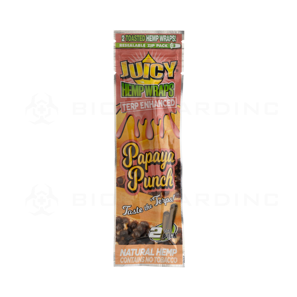 Juicy Jay's® | Hemp Blunt Wraps | Papaya Punch - 25 count Hemp Wraps Juicy Jay's