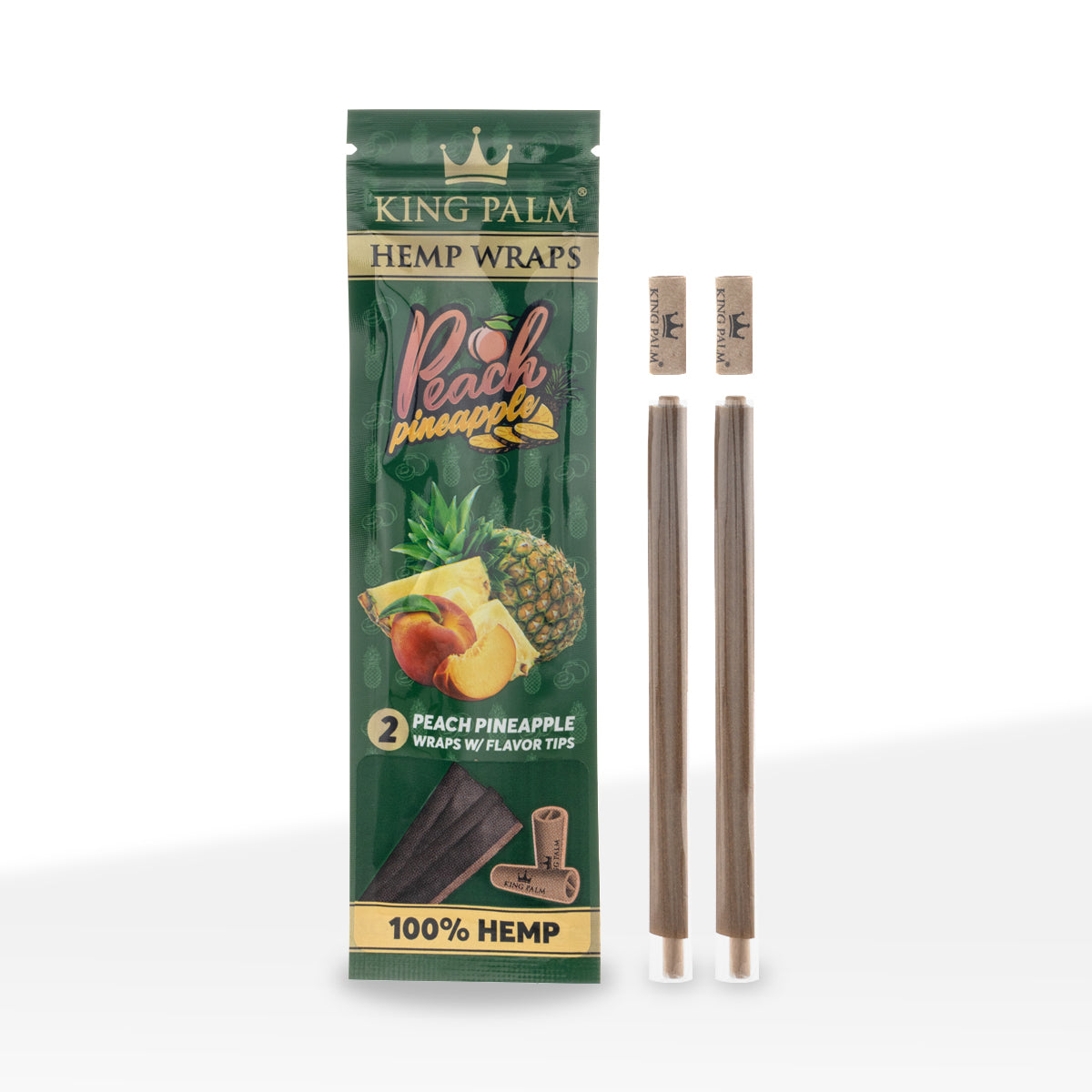 King Palm™ | Hemp Wraps | 2 Pack - 15 Count - Various Flavors Hemp Wraps King Palm