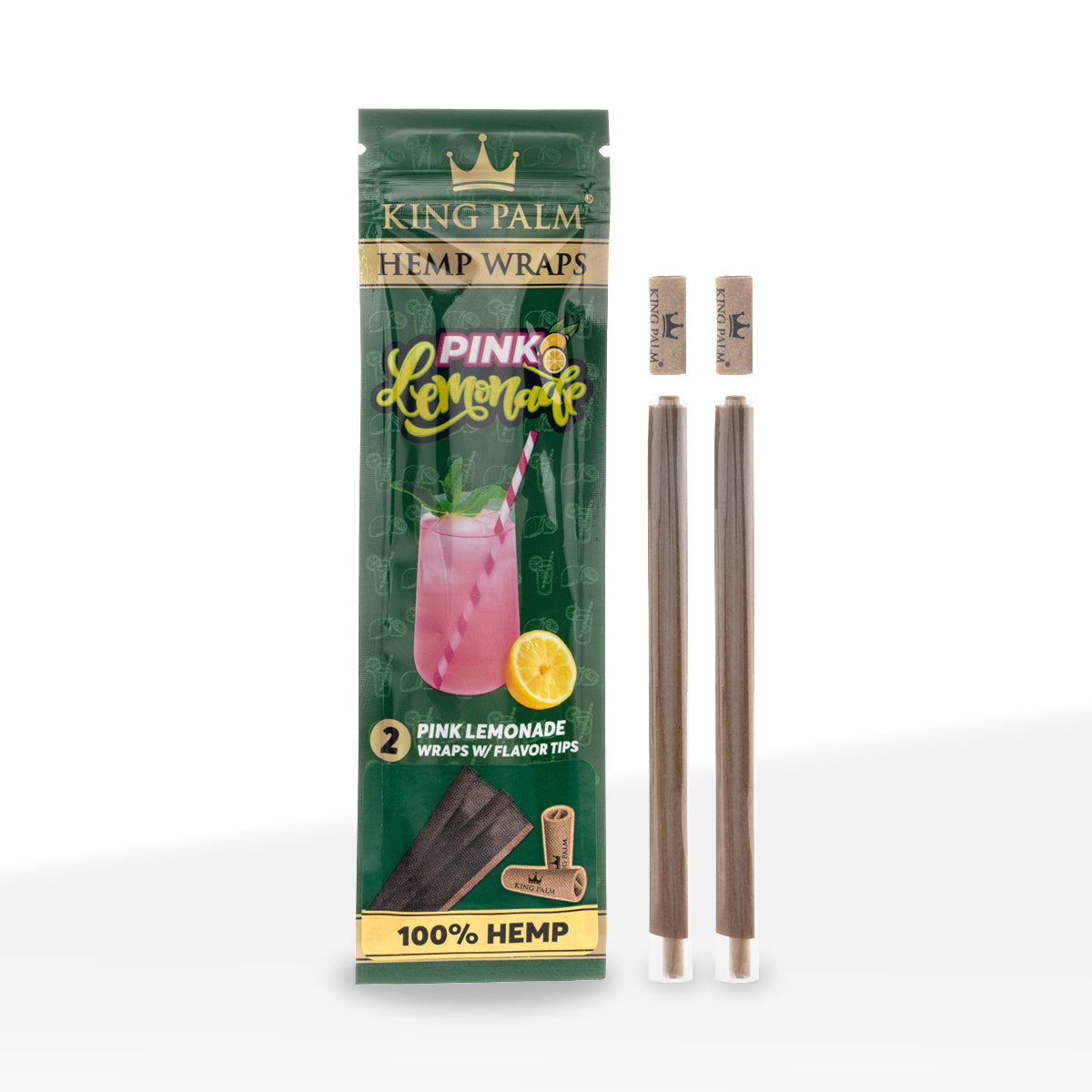 King Palm™ | Hemp Wraps | 2 Pack - 15 Count - Various Flavors Hemp Wraps King Palm