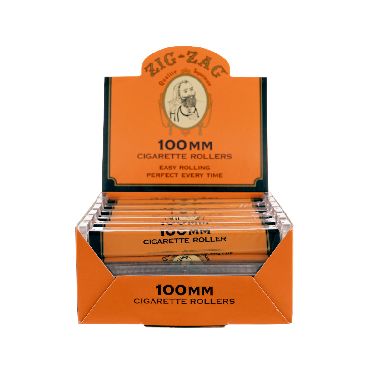 ZIG ZAG® | Retail Display Cigarette Rollers | 100mm - 12 Count Rolling Machine Zig Zag