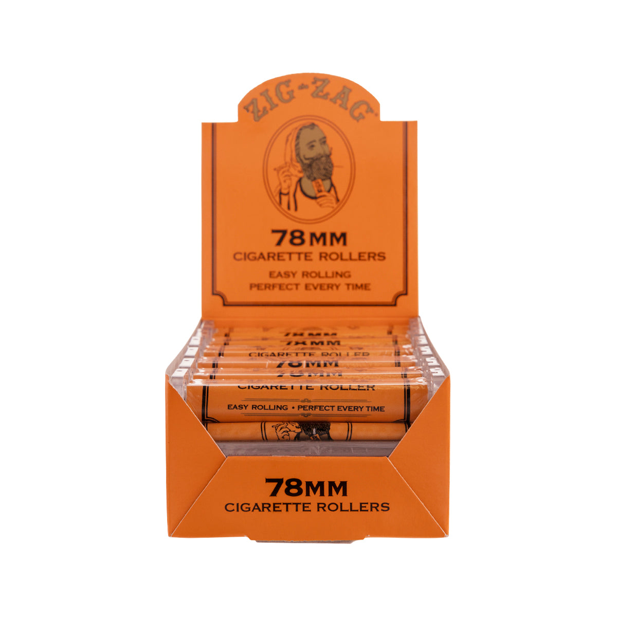 ZIG ZAG® | 'Retail Display' Cigarette Rollers | 78mm - 12 Count Rolling Machine Zig Zag