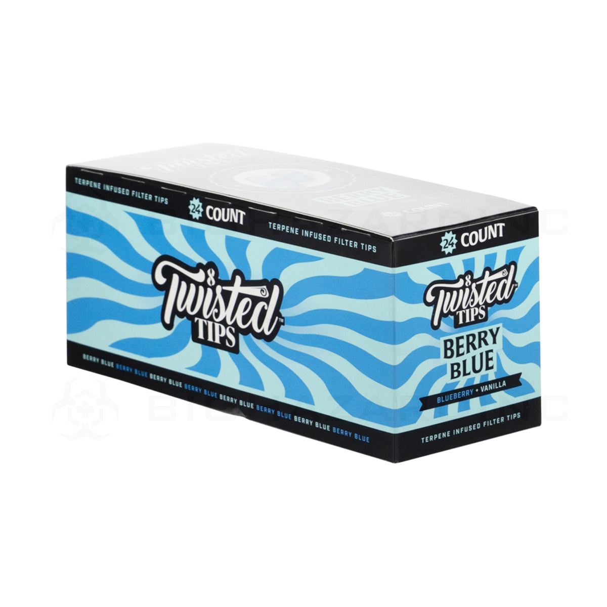 Twisted Tips | 'Retail Display' Terpene Infused 2 Packs | 24 Count Paper Tips Twisted Hemp