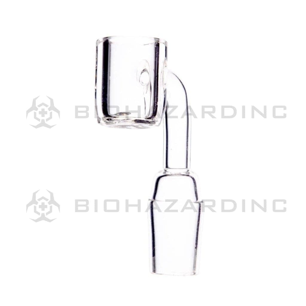 Banger | Quartz Banger Flat | 19mm - Male Quartz Banger Biohazard Inc