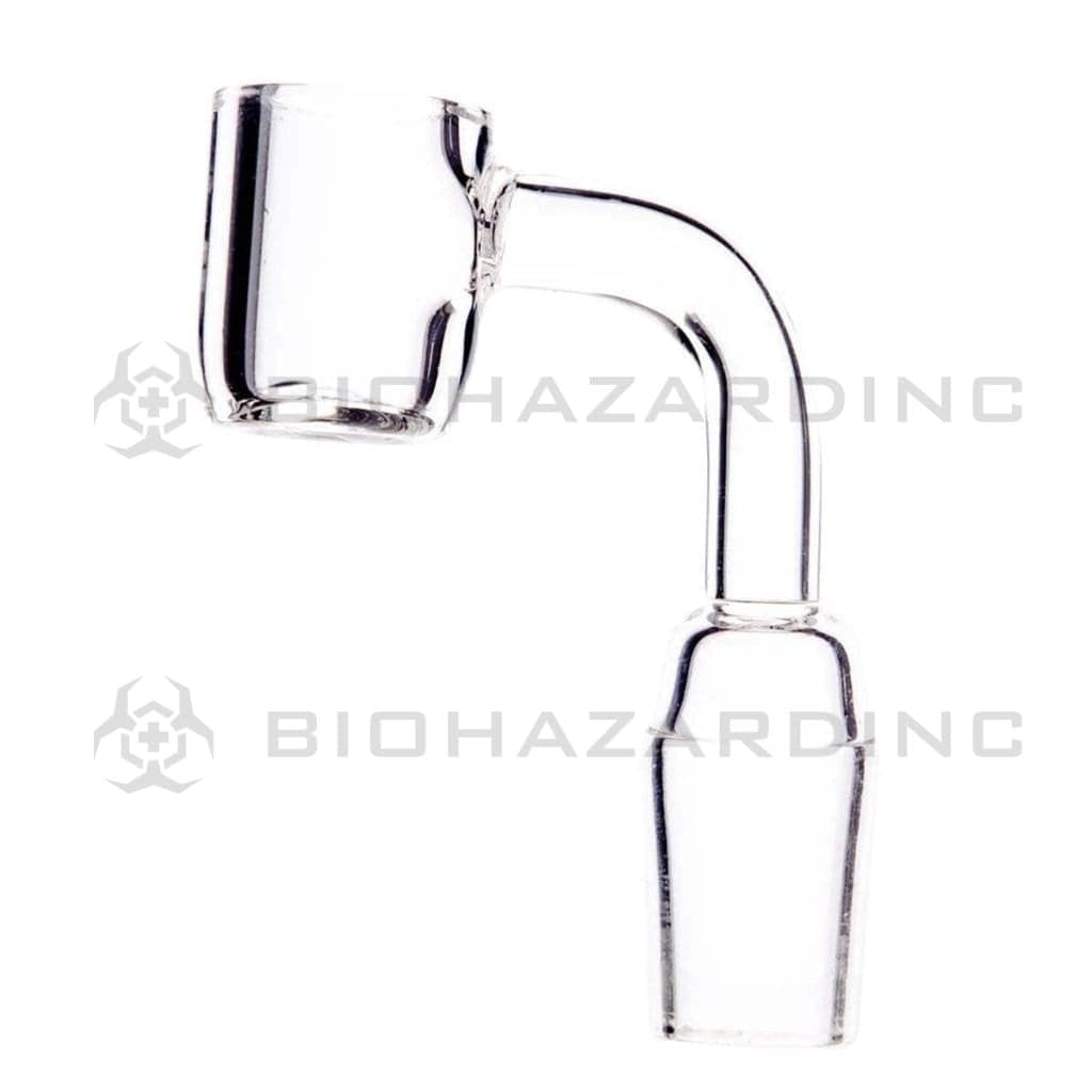 Banger | Quartz Banger Flat | 19mm - Male Quartz Banger Biohazard Inc