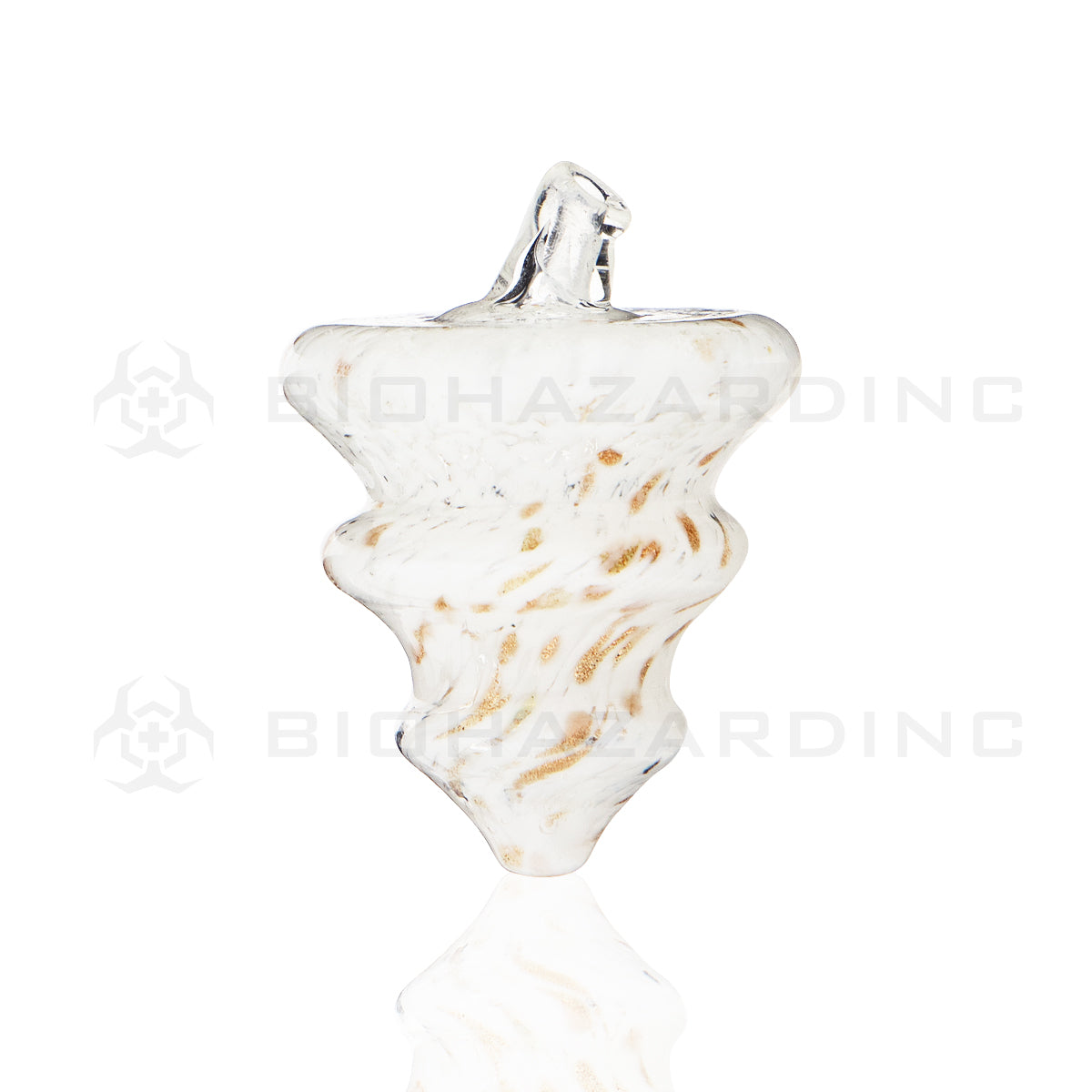 Carb Cap | Enchanted Pines Directional | Clear - 12 Count Carb Cap Biohazard Inc