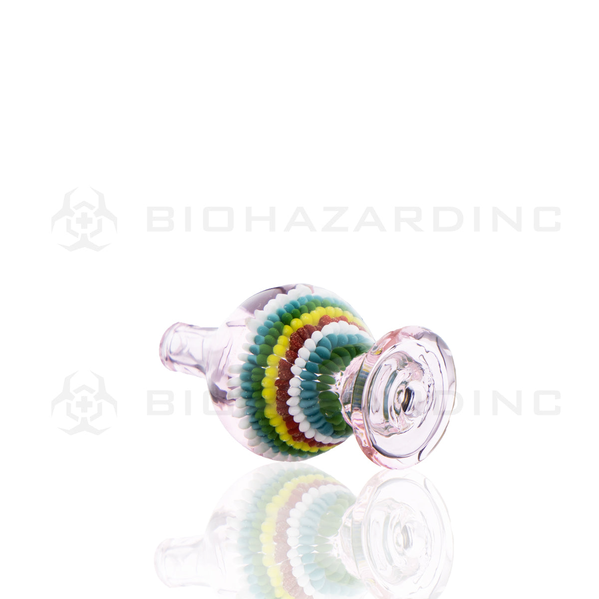 Carb Cap | Artistic Multi-Colored Bead Design | Various Colors Carb Cap Biohazard Inc