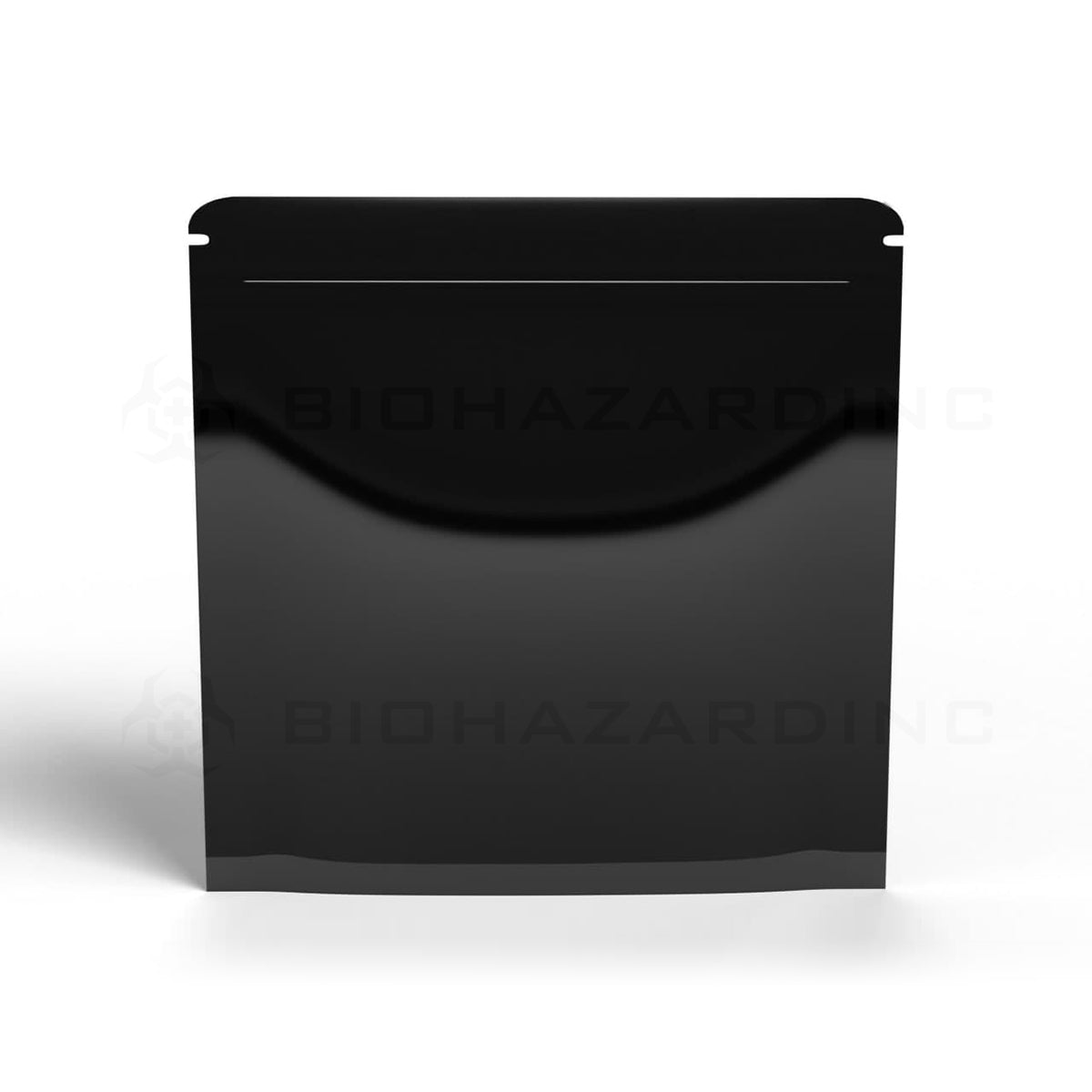 DISCONTINUED Black Mylar Bags | 3" x 3" - 1/2 Gram - 5,000 Count | Tamper Evident Biohazard Inc