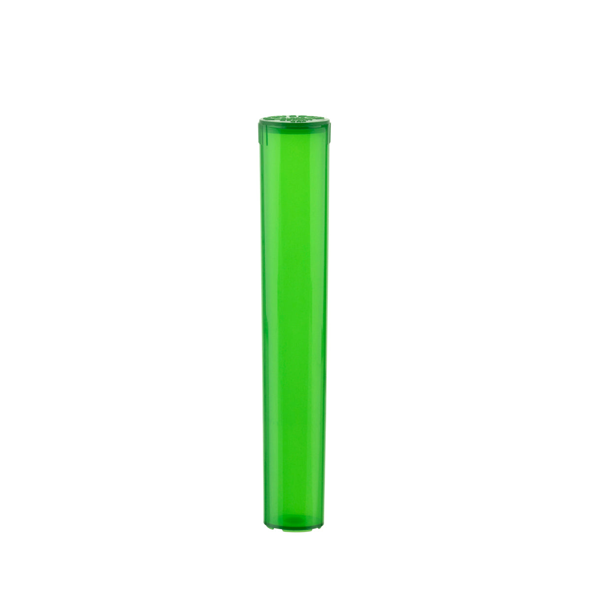 Child Resistant | Pop Top Pre-Roll Plastic Tubes | 116mm - Green - 1000 Count Child Resistant Joint Tube Biohazard Inc