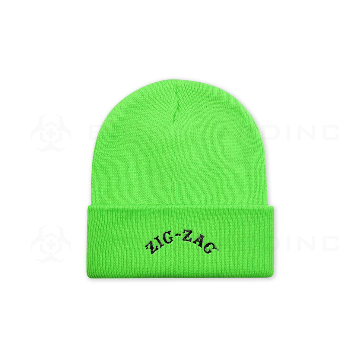 Zig-Zag® | Logo Beanie | Neon Green Hat Zig Zag