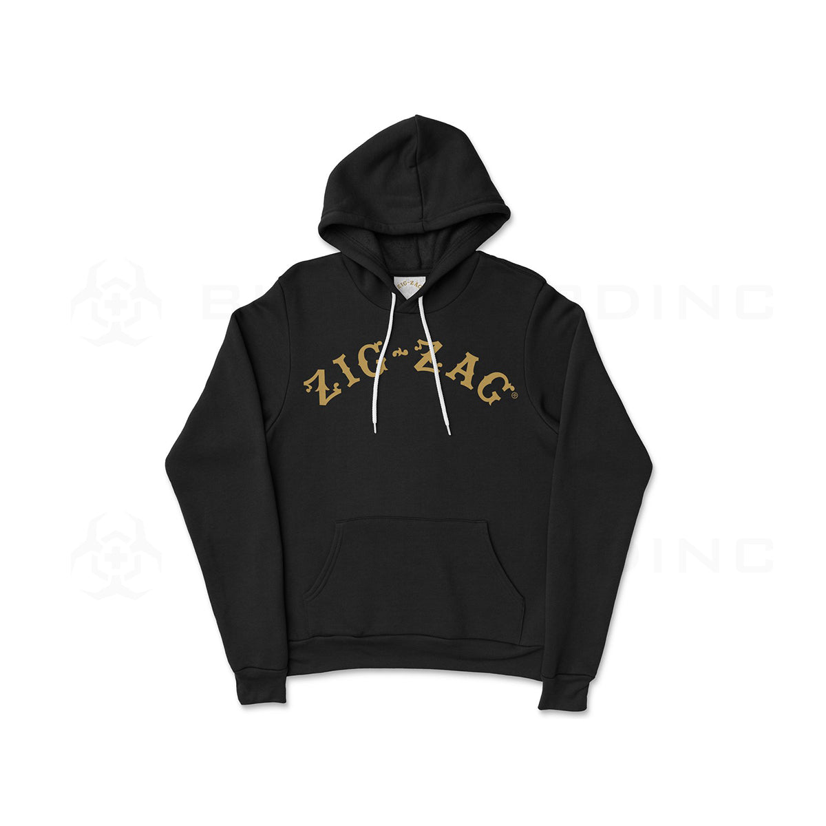 Zig-Zag® | Black Logo Hoodie  Zig Zag Small