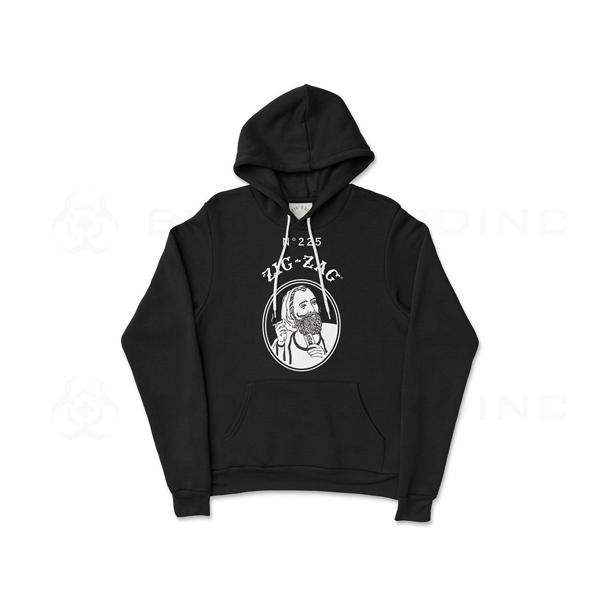 Zig-Zag® | Classic Emblem Black Hoodie  Zig Zag Small