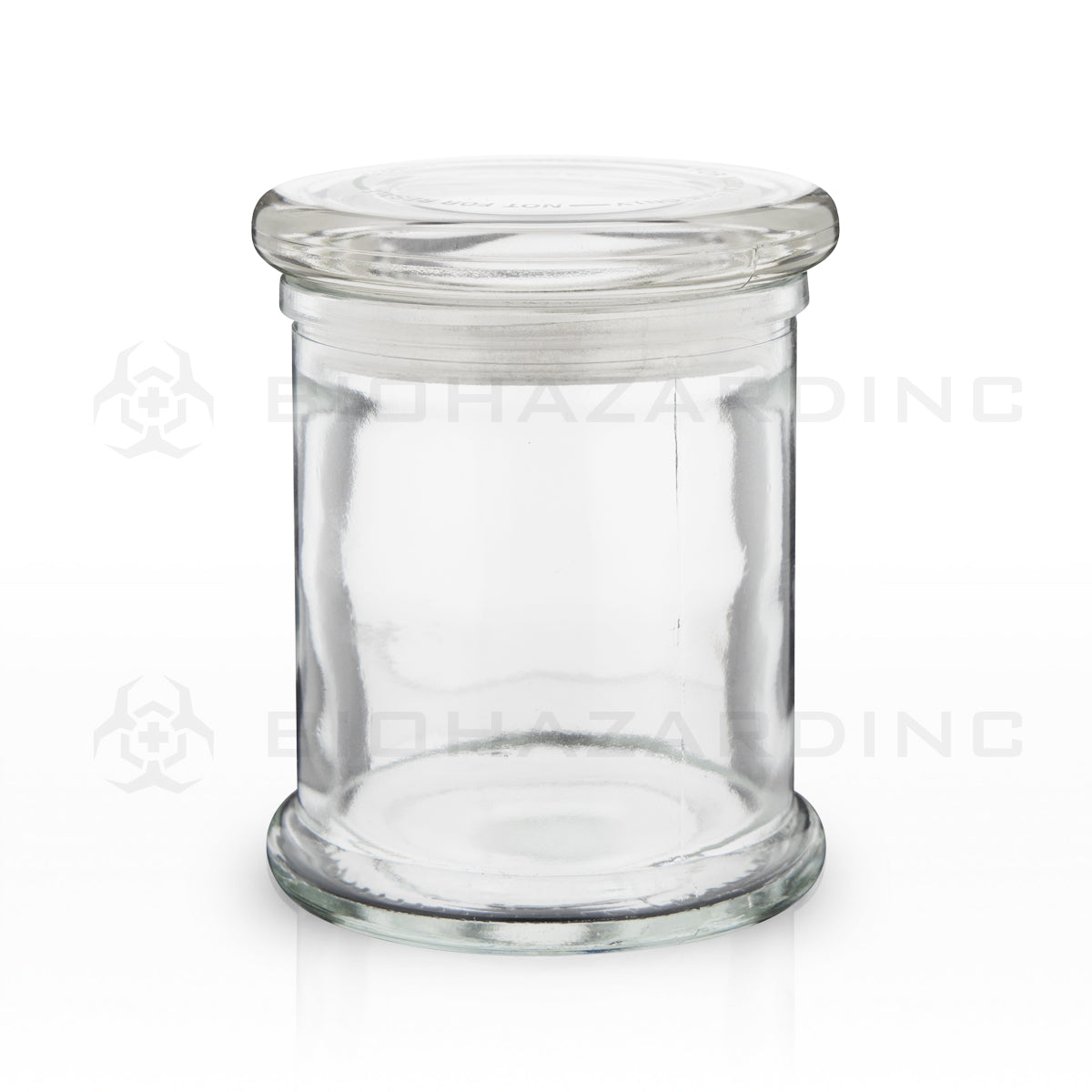 Nug Jar | Medical Grade Rubber Seal Glass Jars | Large | 32 Count Glass Jar Biohazard Inc   