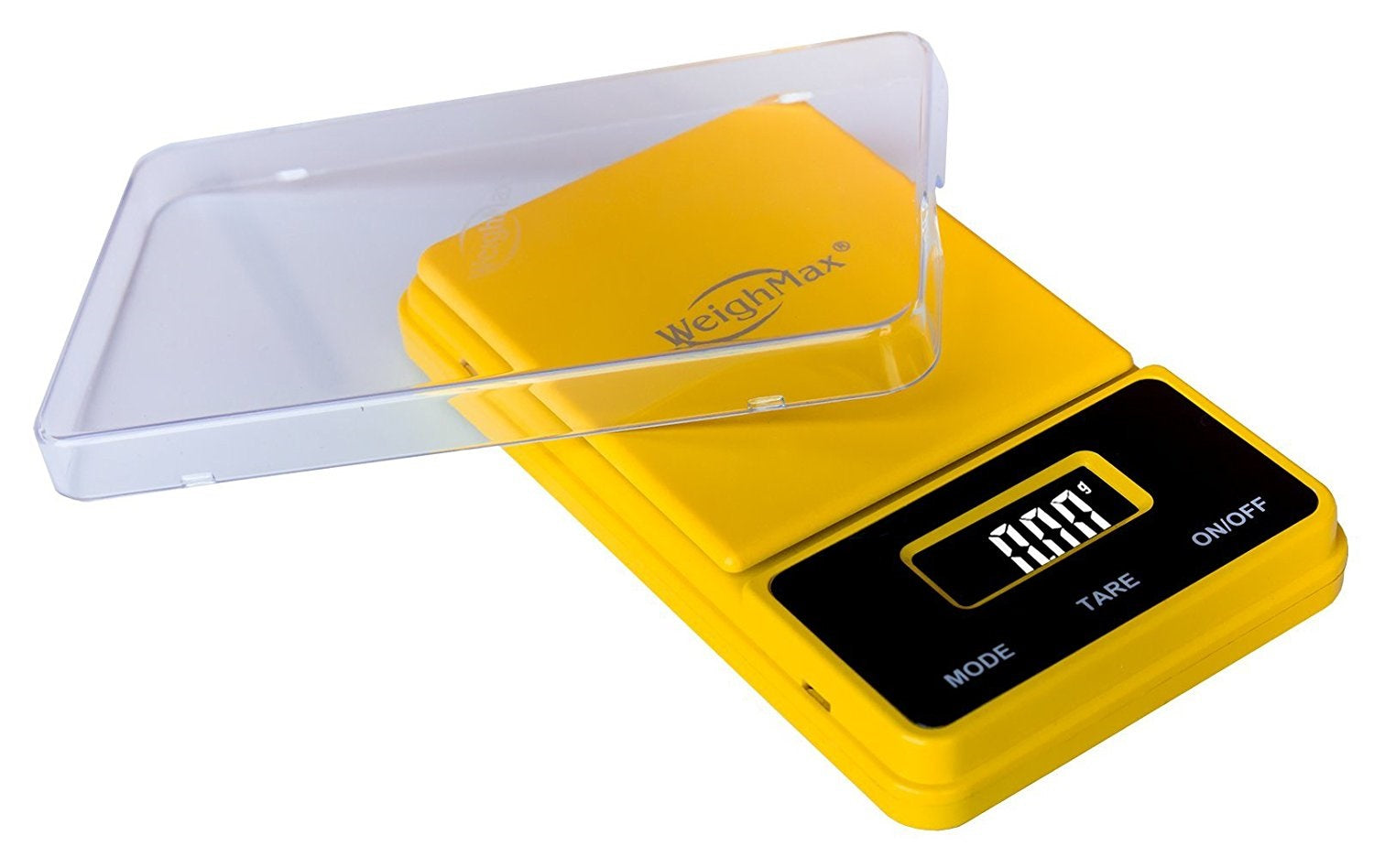 WeighMax | NJ-100 Digital Scale | 100g Capacity - 0.01g Readability - Various Colors Scale Biohazard Inc Yellow