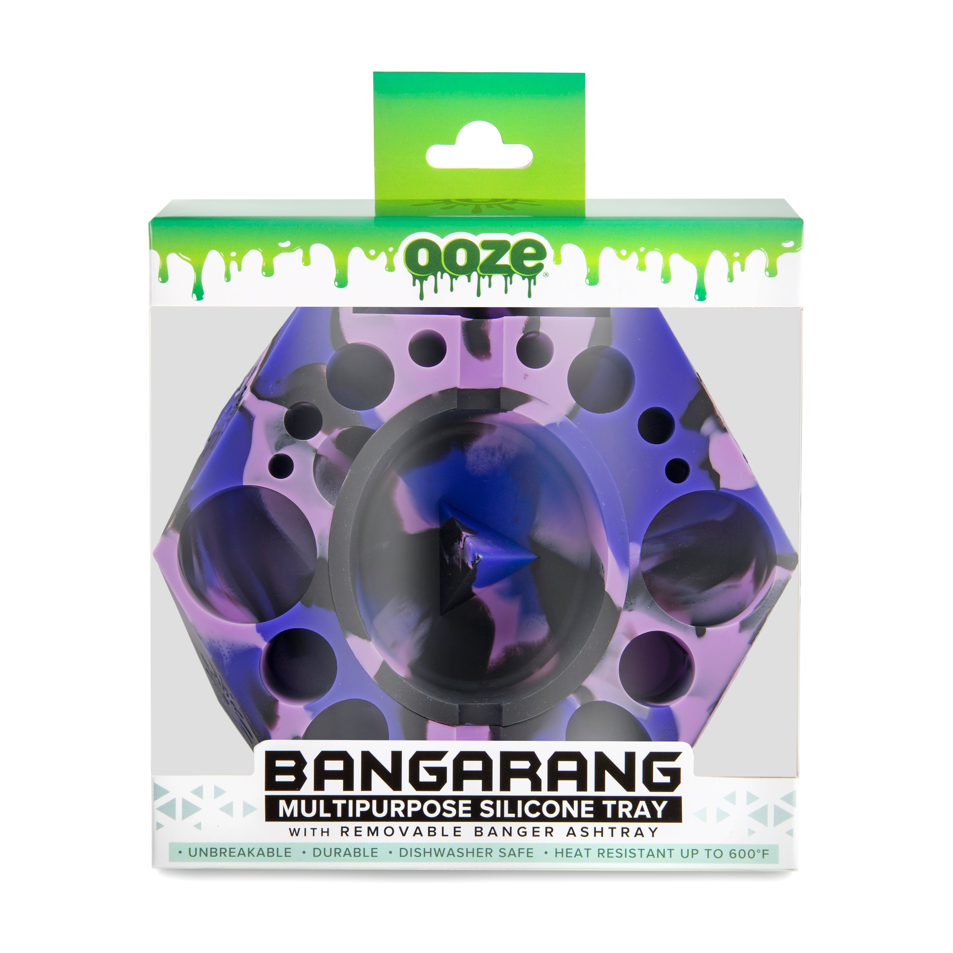 OOZE® | Bangarang Silicone Ashtray | Various Colors Ashtray Biohazard Inc