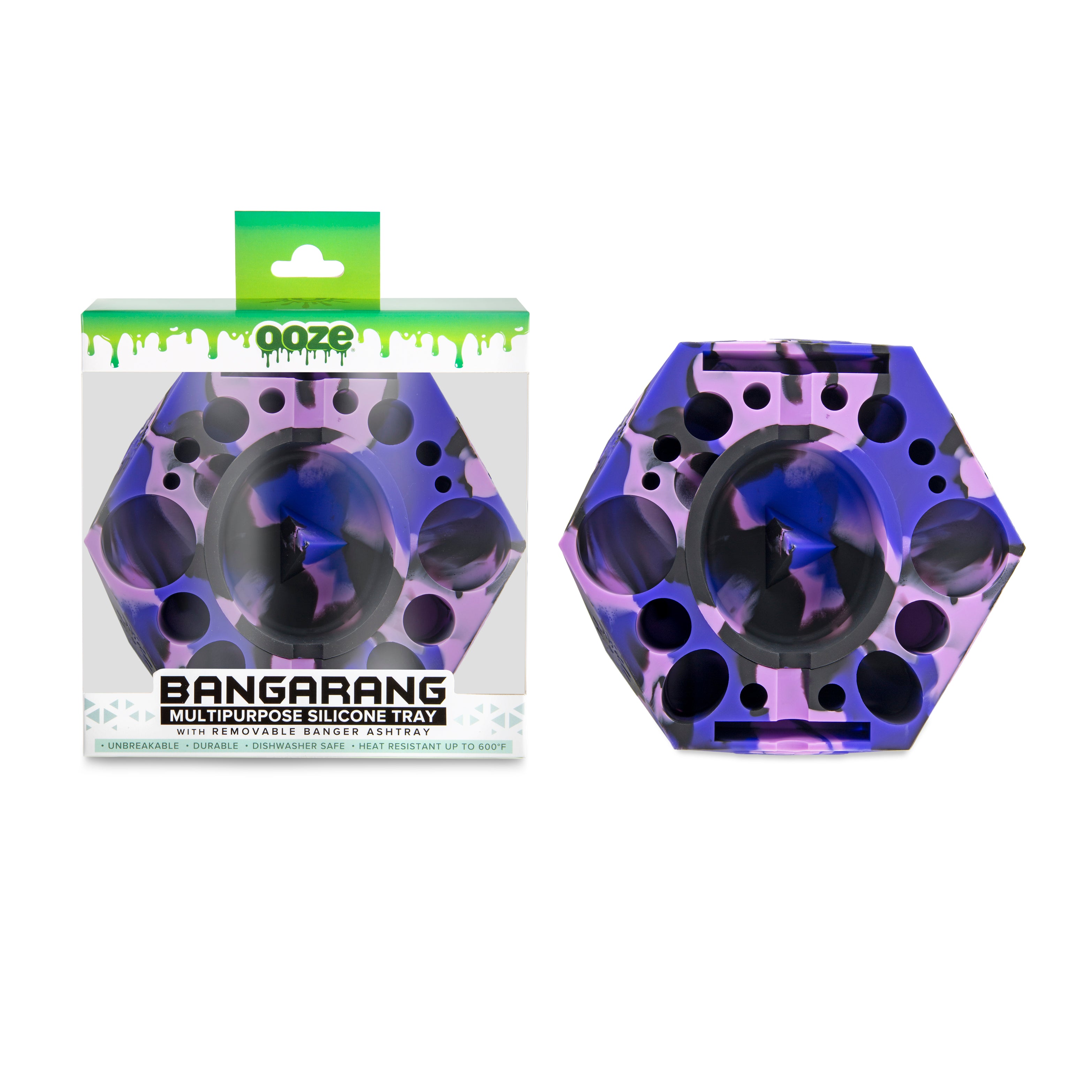 OOZE® | Bangarang Silicone Ashtray | Various Colors Ashtray Biohazard Inc