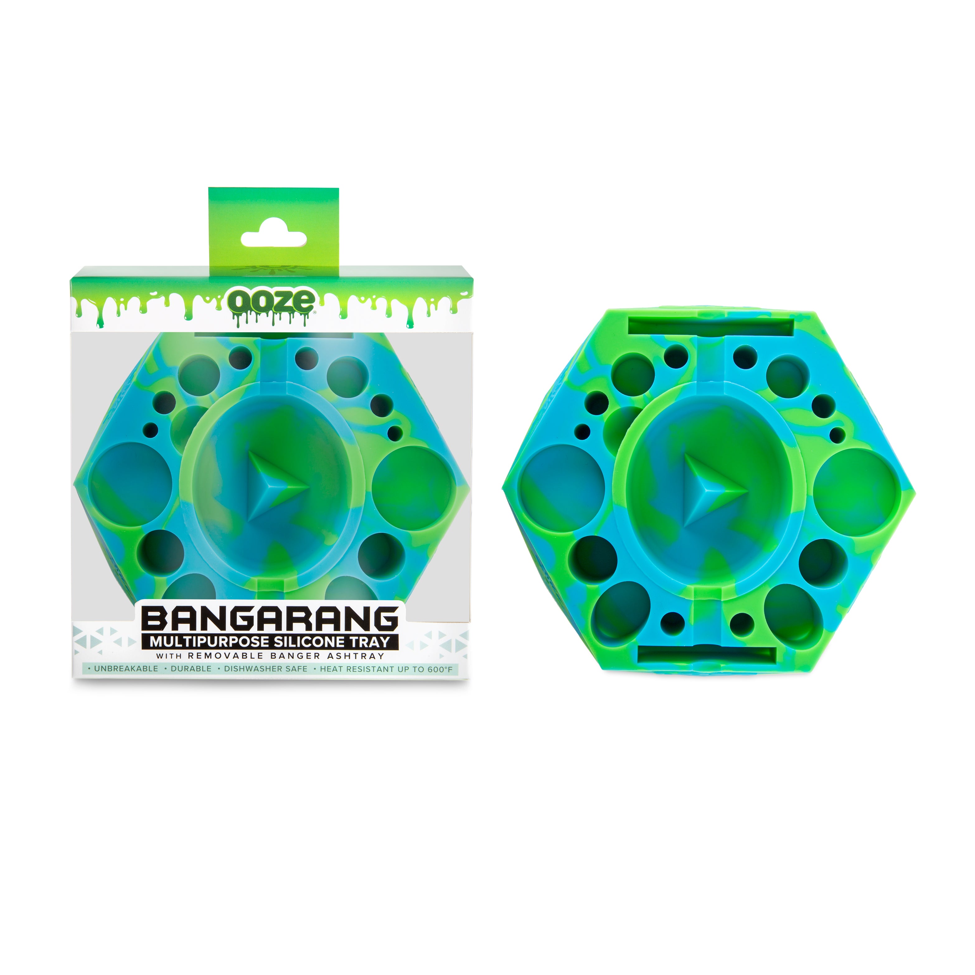 OOZE® | Bangarang Silicone Ashtray | Various Colors Ashtray Biohazard Inc