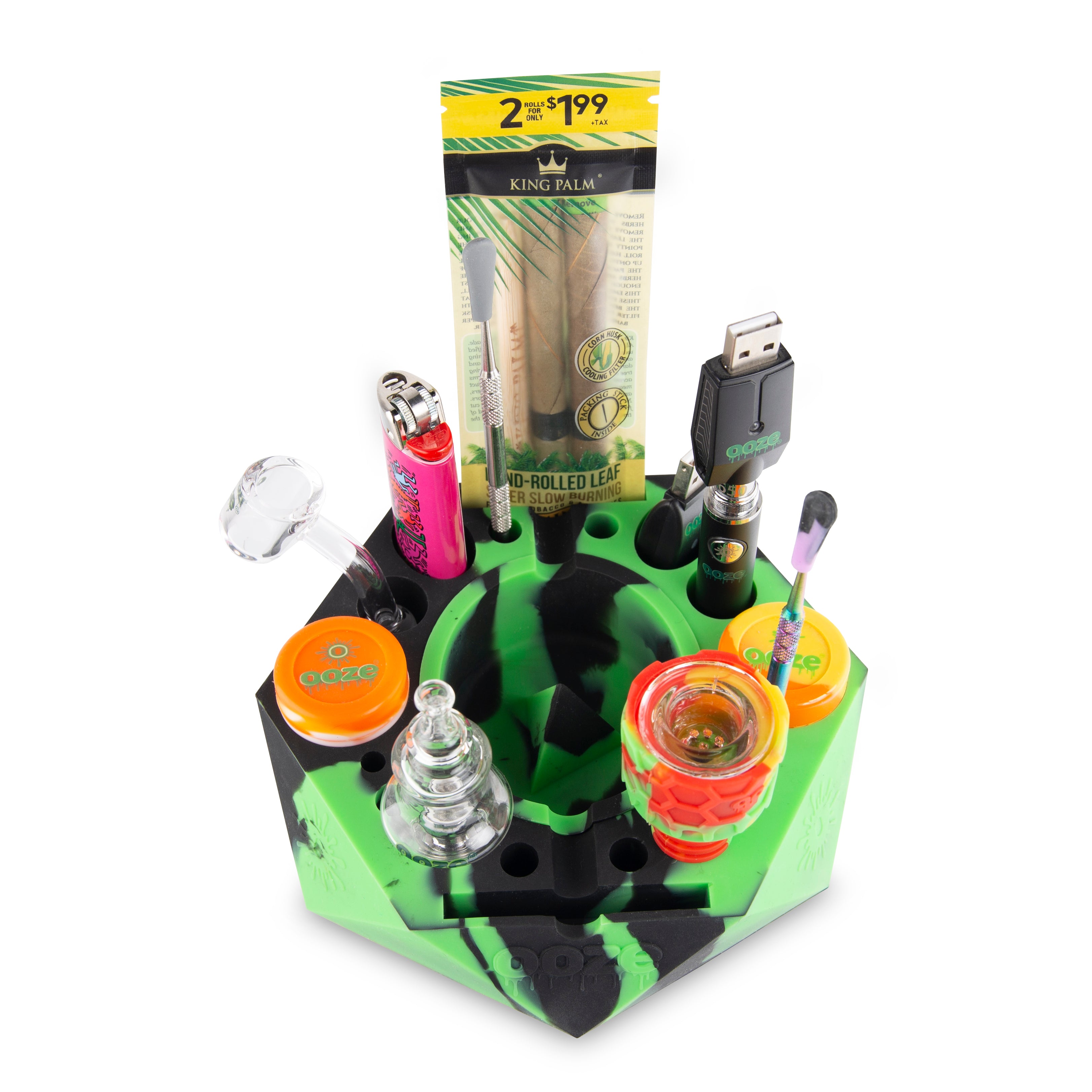 OOZE® | Bangarang Silicone Ashtray | Various Colors Ashtray Biohazard Inc