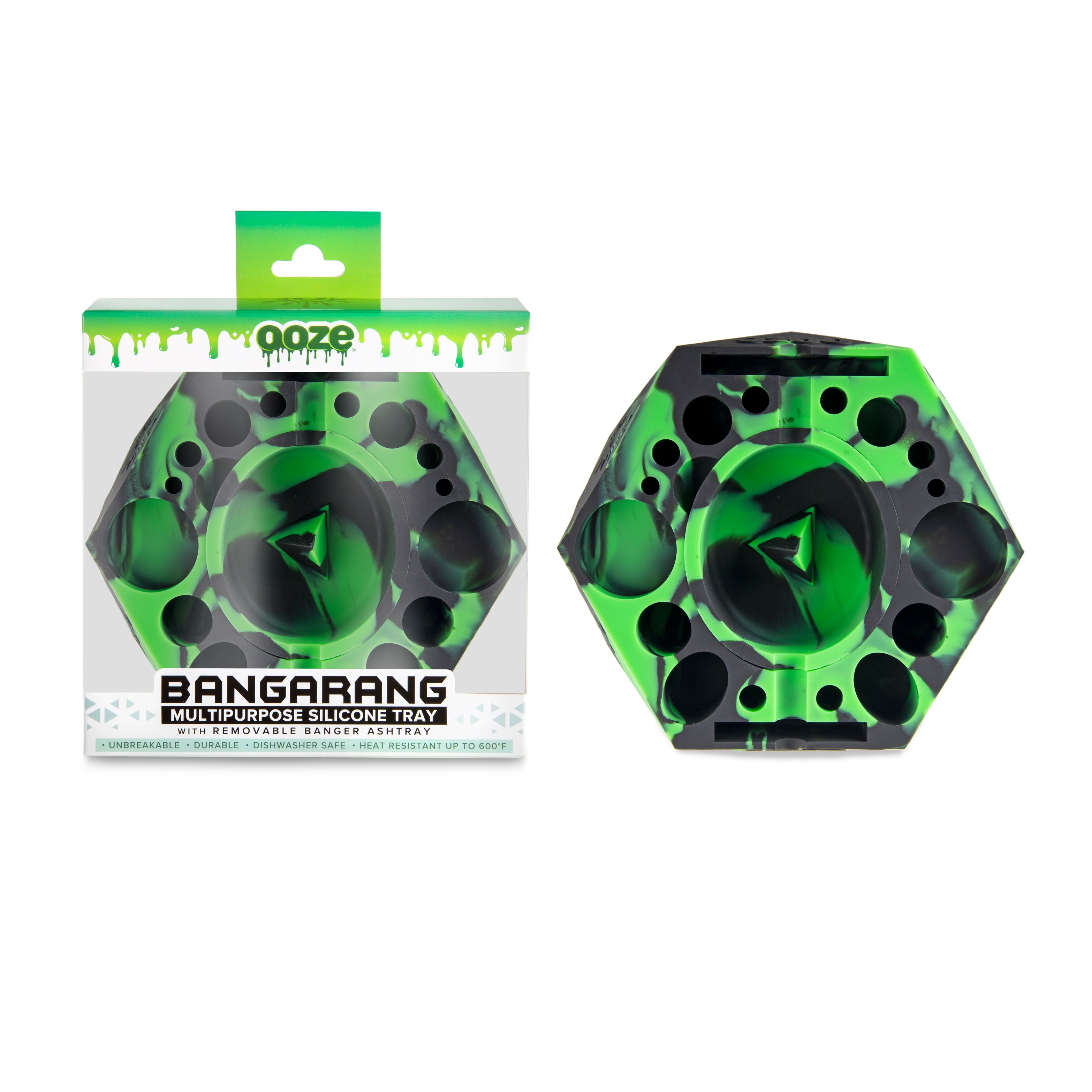 OOZE® | Bangarang Silicone Ashtray | Various Colors Ashtray Biohazard Inc